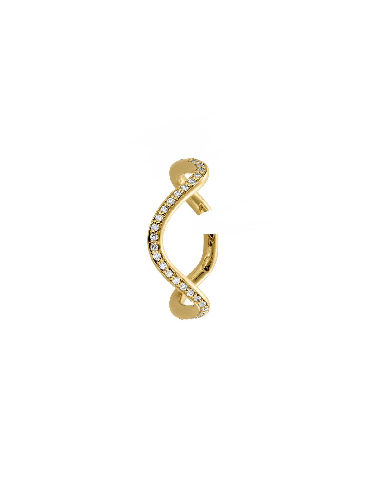 PETITE COMETE PAVÉ EARCUFF