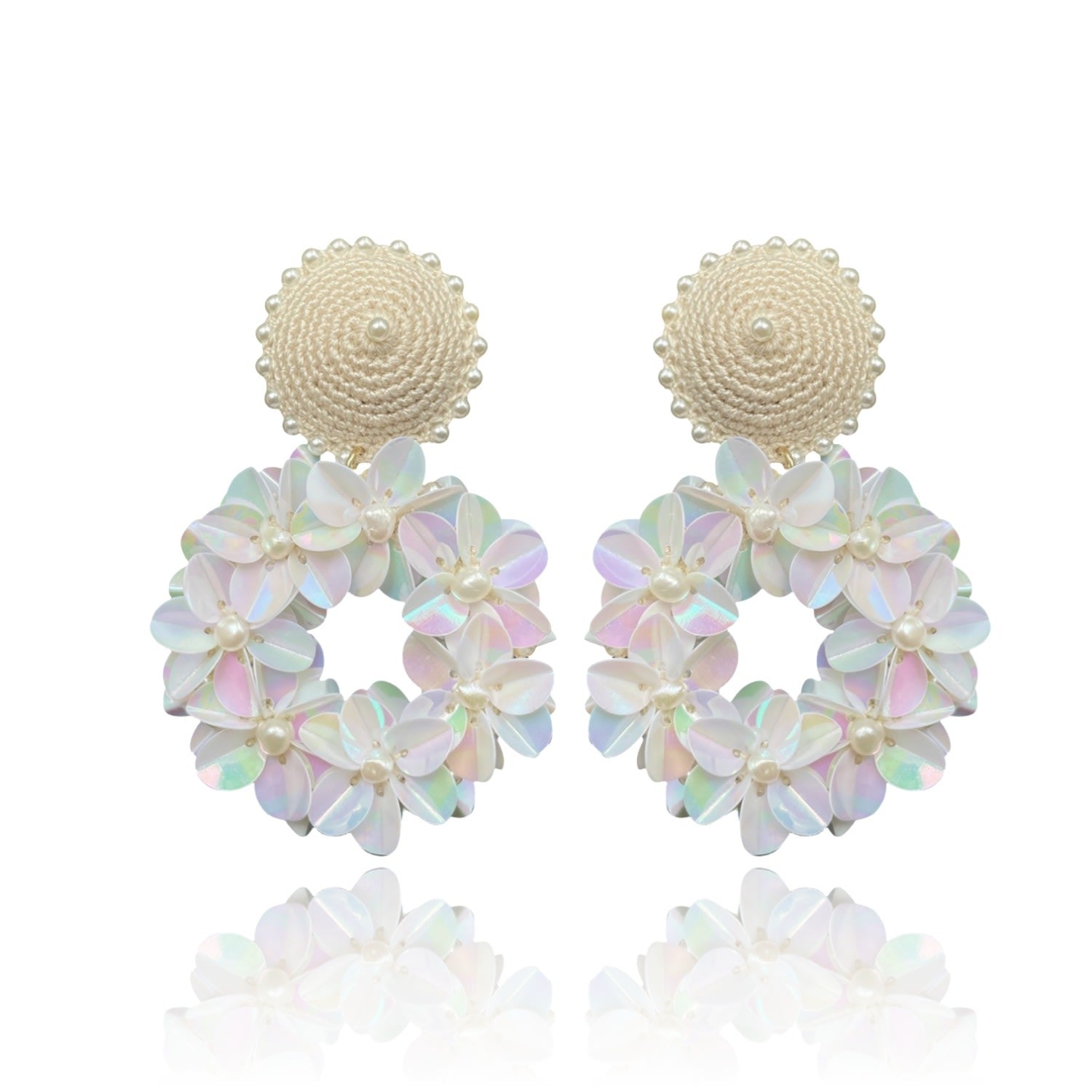 Petite Yasmine Hoops Shell