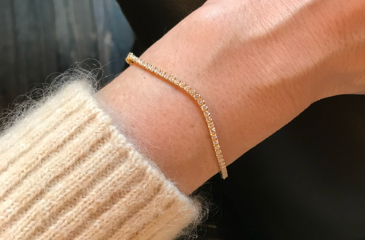 PETITE COMETE PAVÉ BRACELET