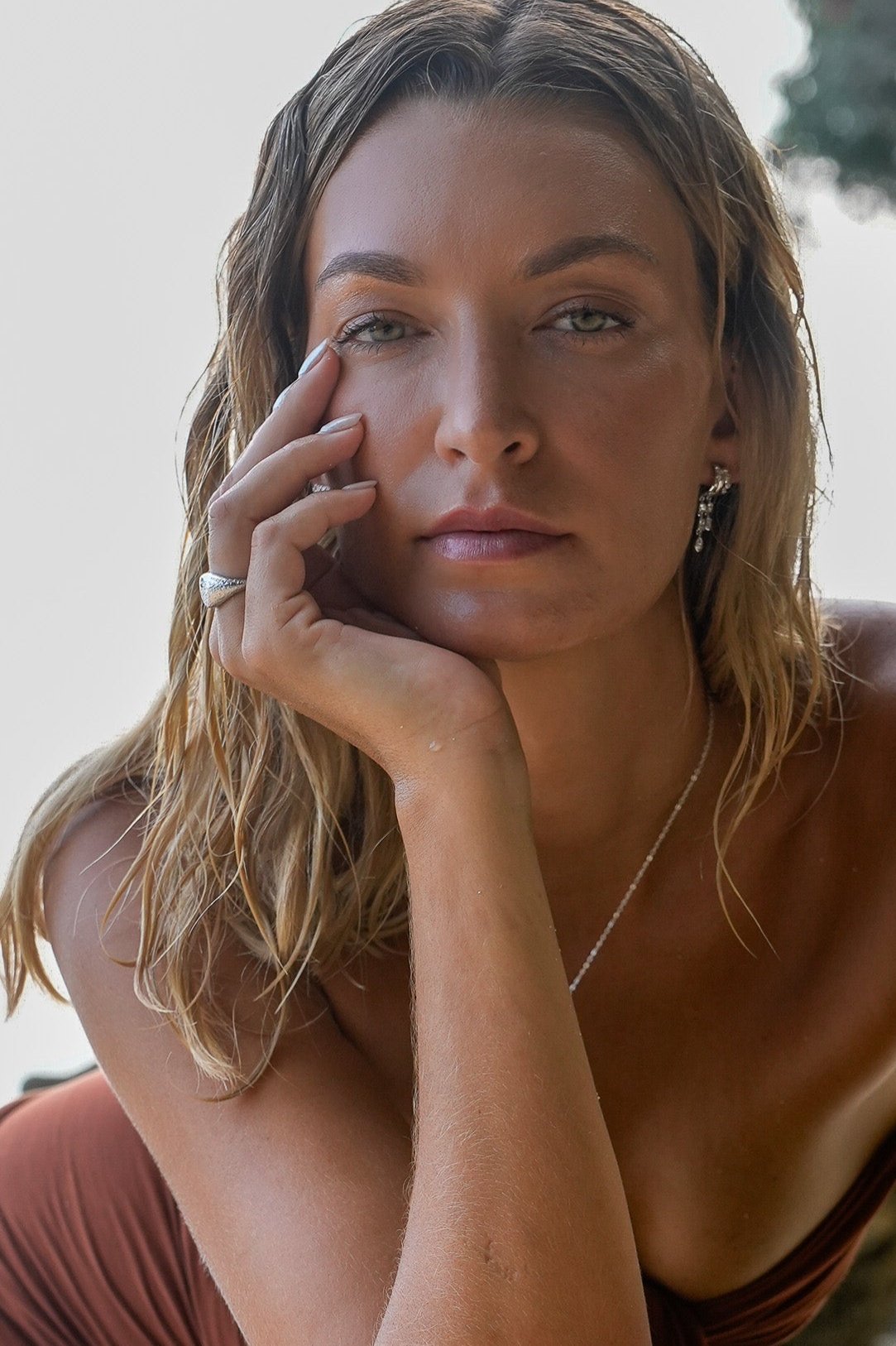 Petra Earrings - Gold