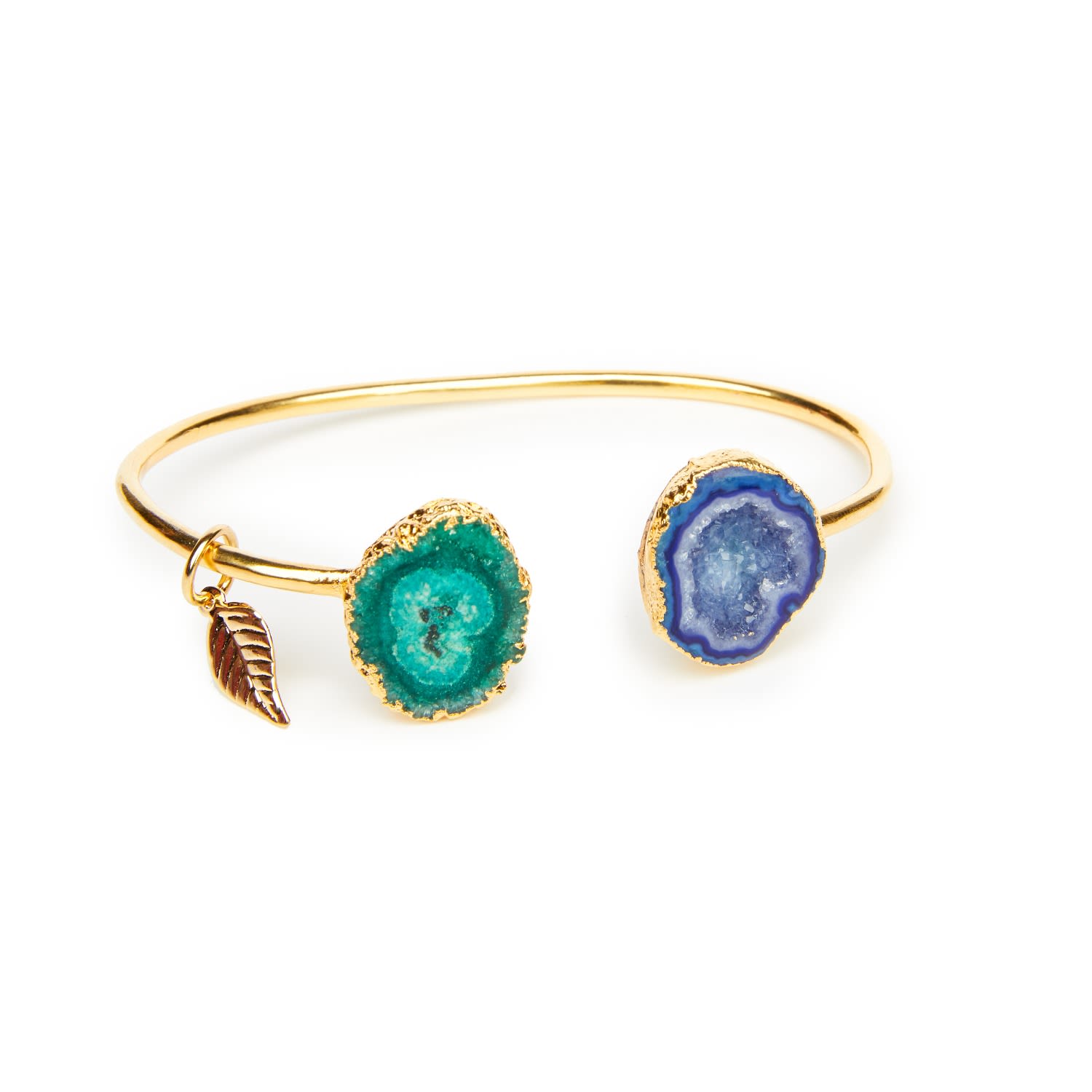 Blue & Green Rocks In The Sky Bangle