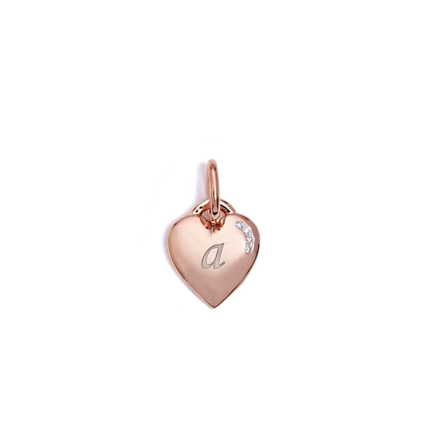 Tiny Heart Rose Gold Pendant