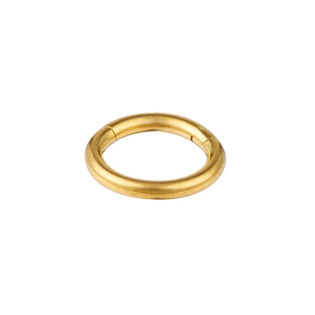 Mini Clicker Hoop 6mm - Gold