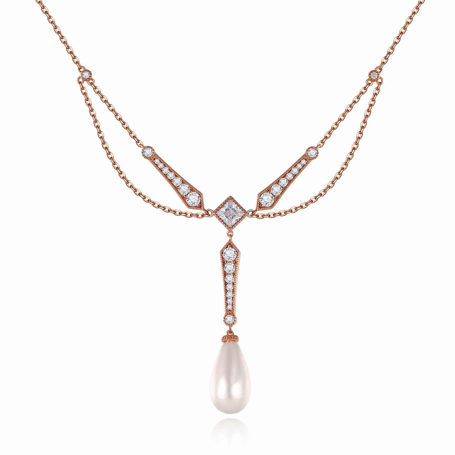 Pink Ballet Necklace