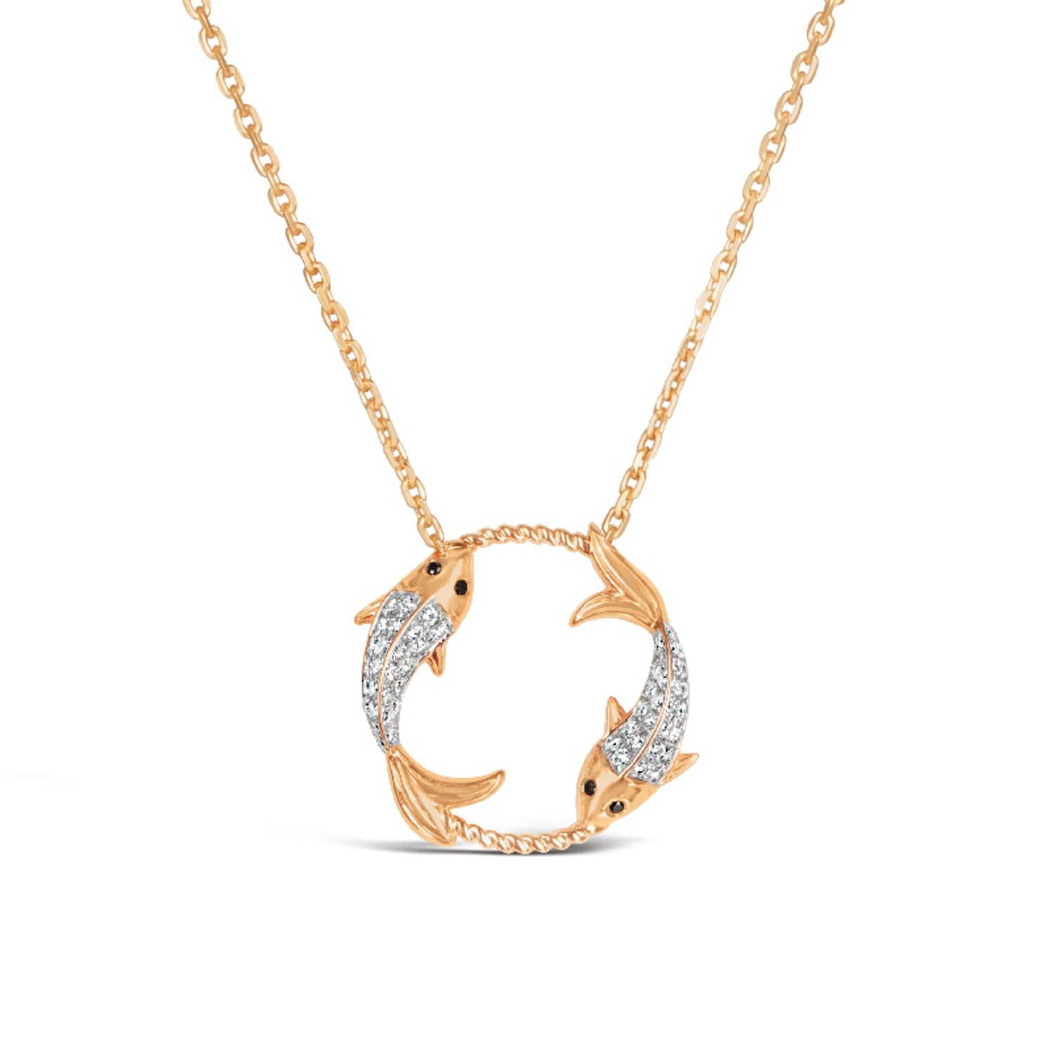 Pisces Zodiac Necklace