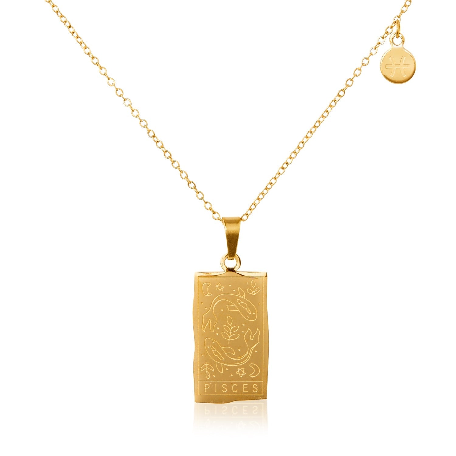 Pisces Zodiac Star Sign Necklace