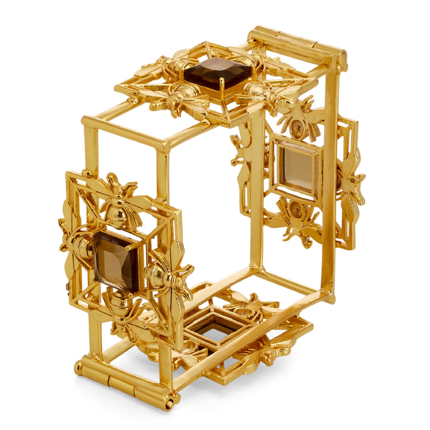 Gold Mori Square Bracelet