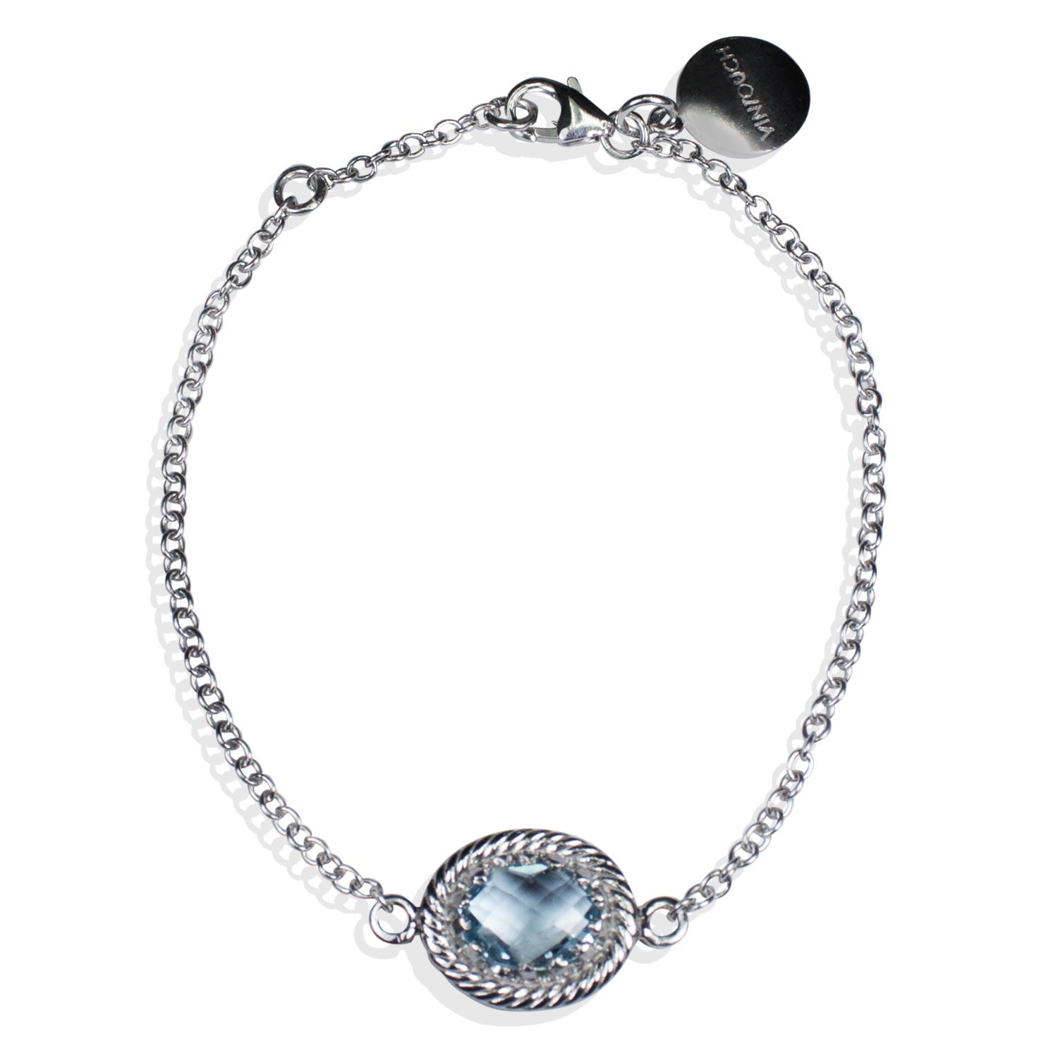Luccichio Sky Blue Topaz Bracelet