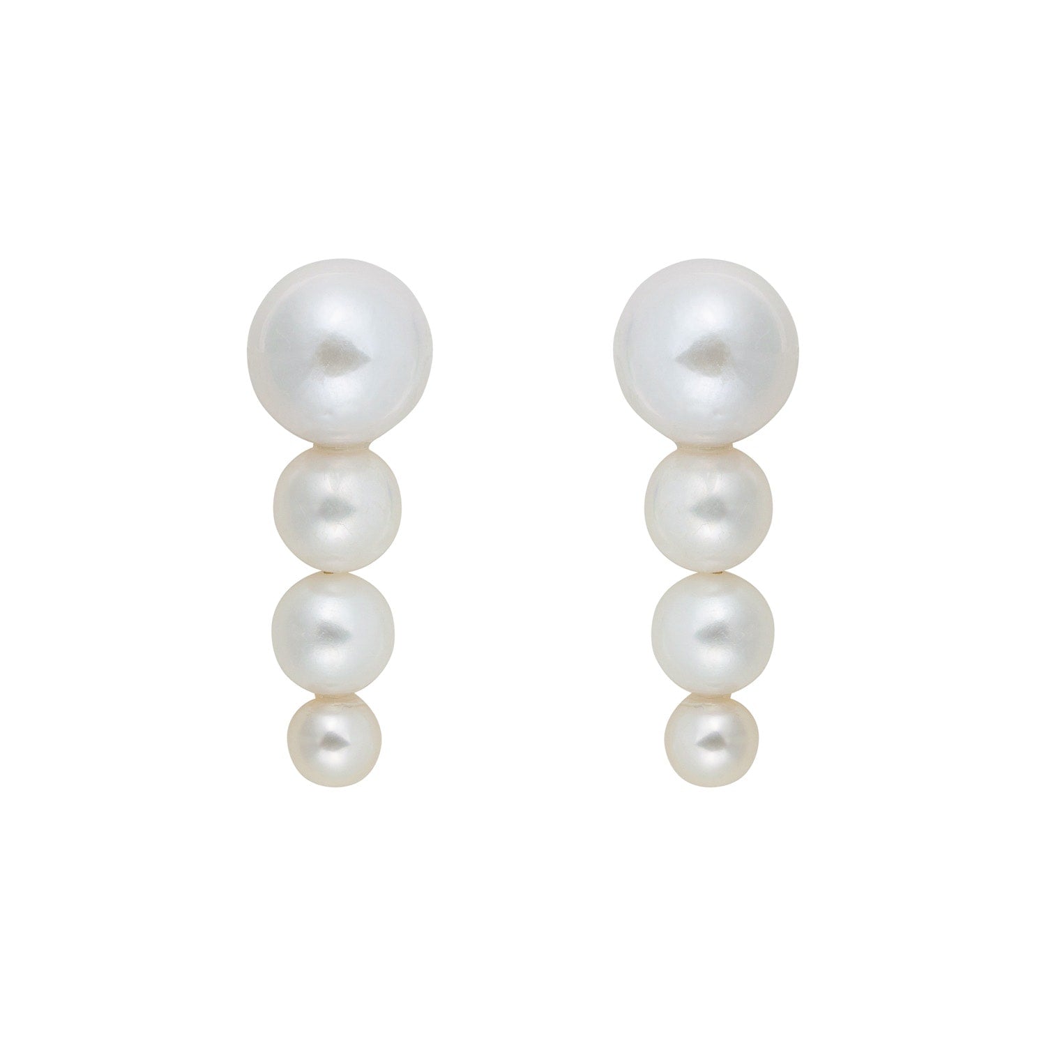 Pluvia Pearl Earrings - Short