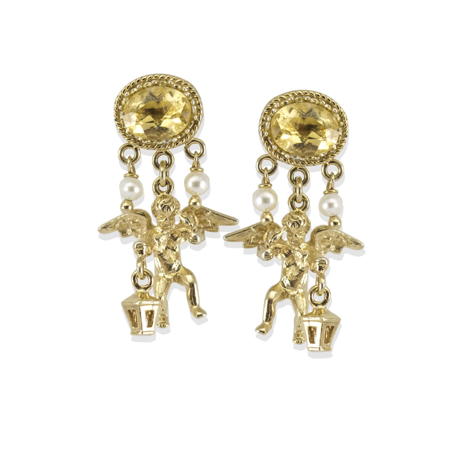 Cherubini Citrine Earrings
