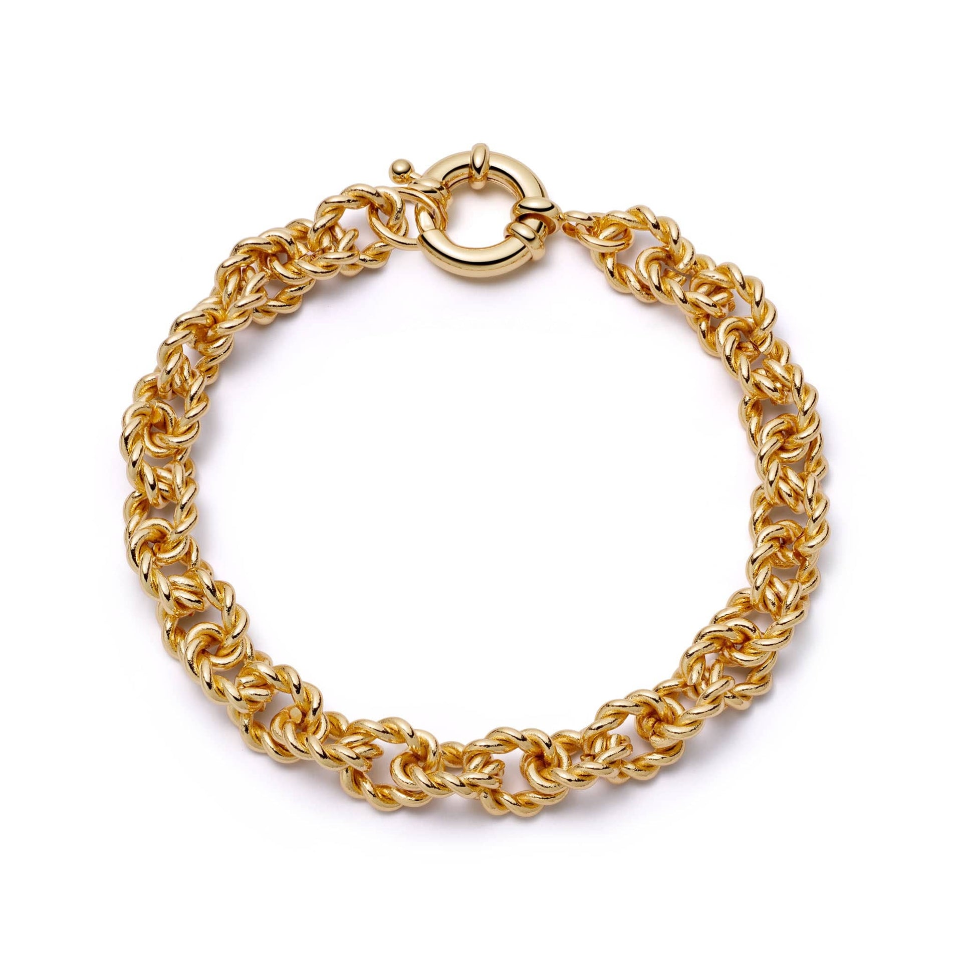 polly-sayer-vintage-rope-chain-bracelet-18ct-gold-plated-daisy-london