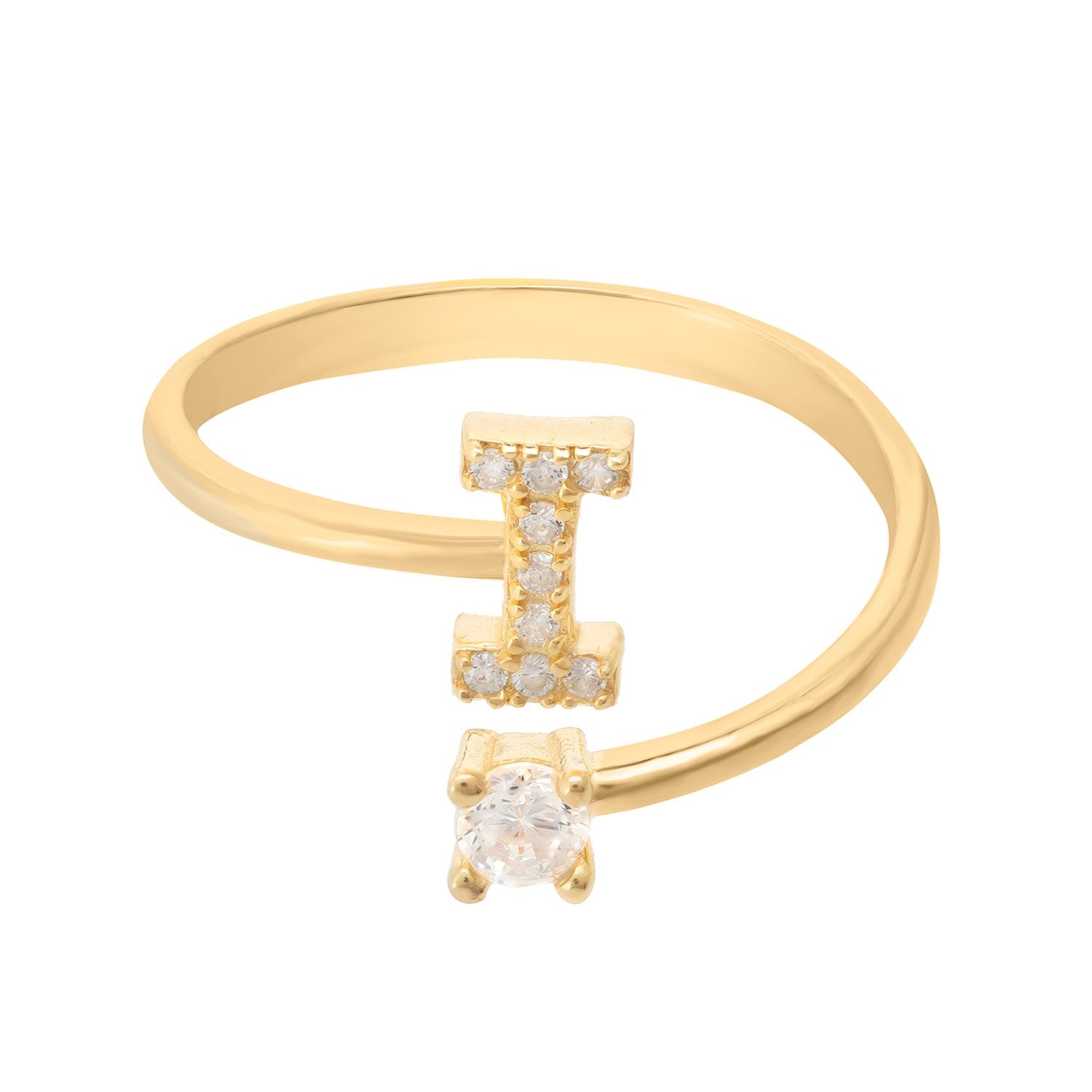 Initial Ring Gold I