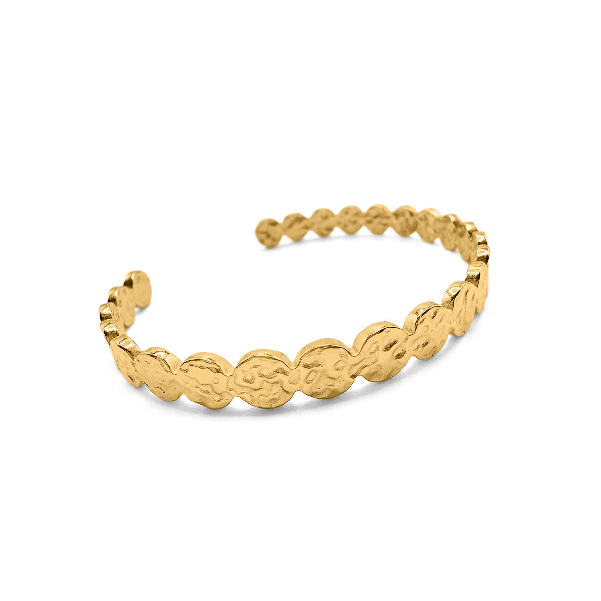 Press Play Gold Cuff Bracelet