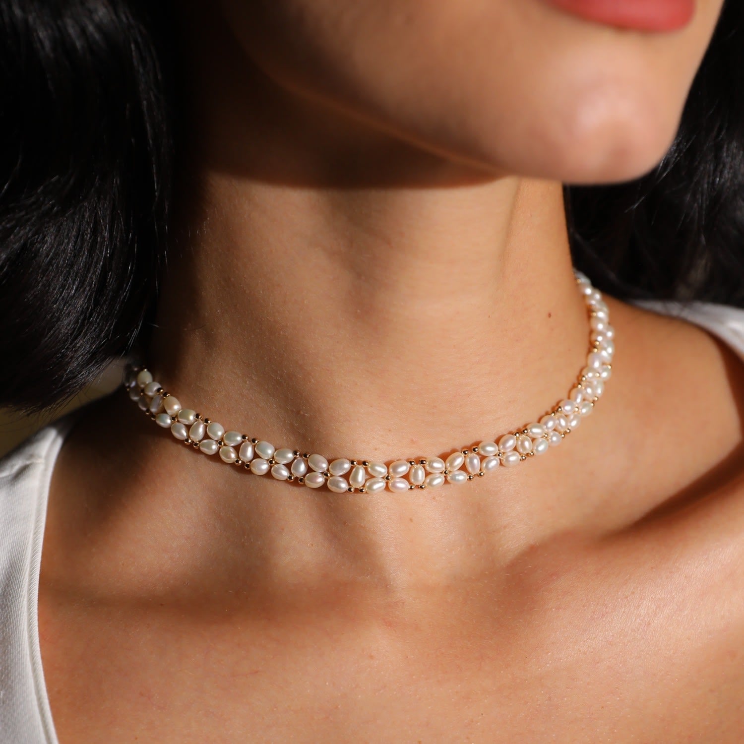 Princess Anna Pearl Necklace