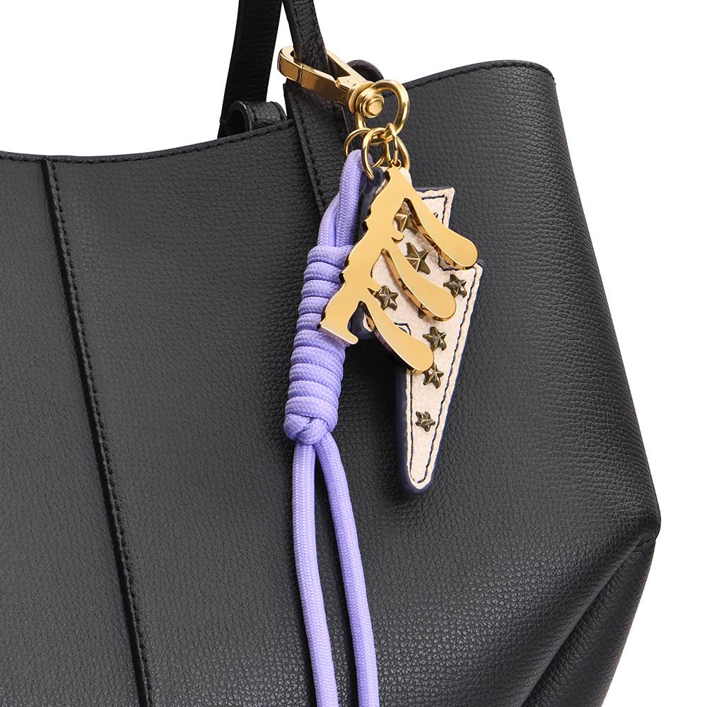 Electric Energy Angel Number Bag Charm