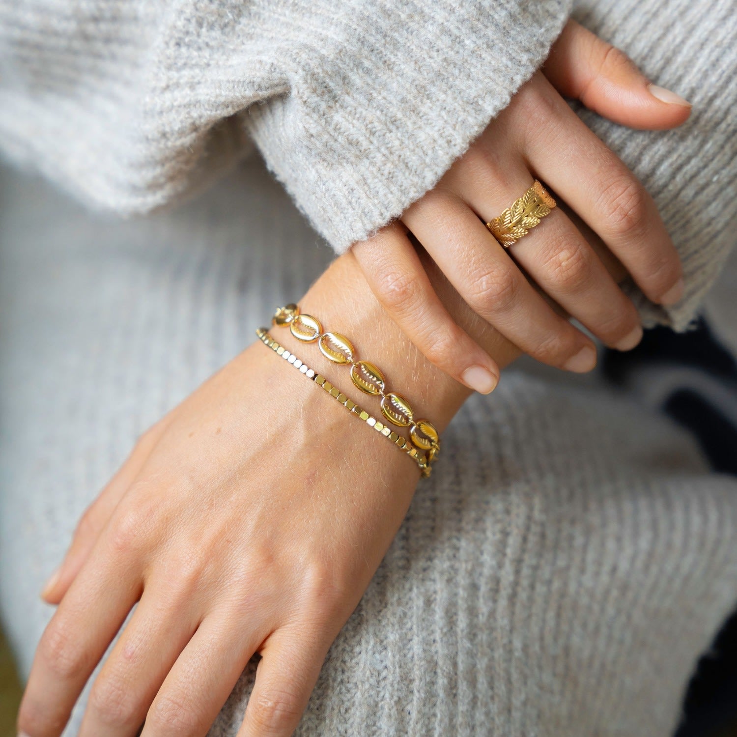 Puka Statement Bracelet