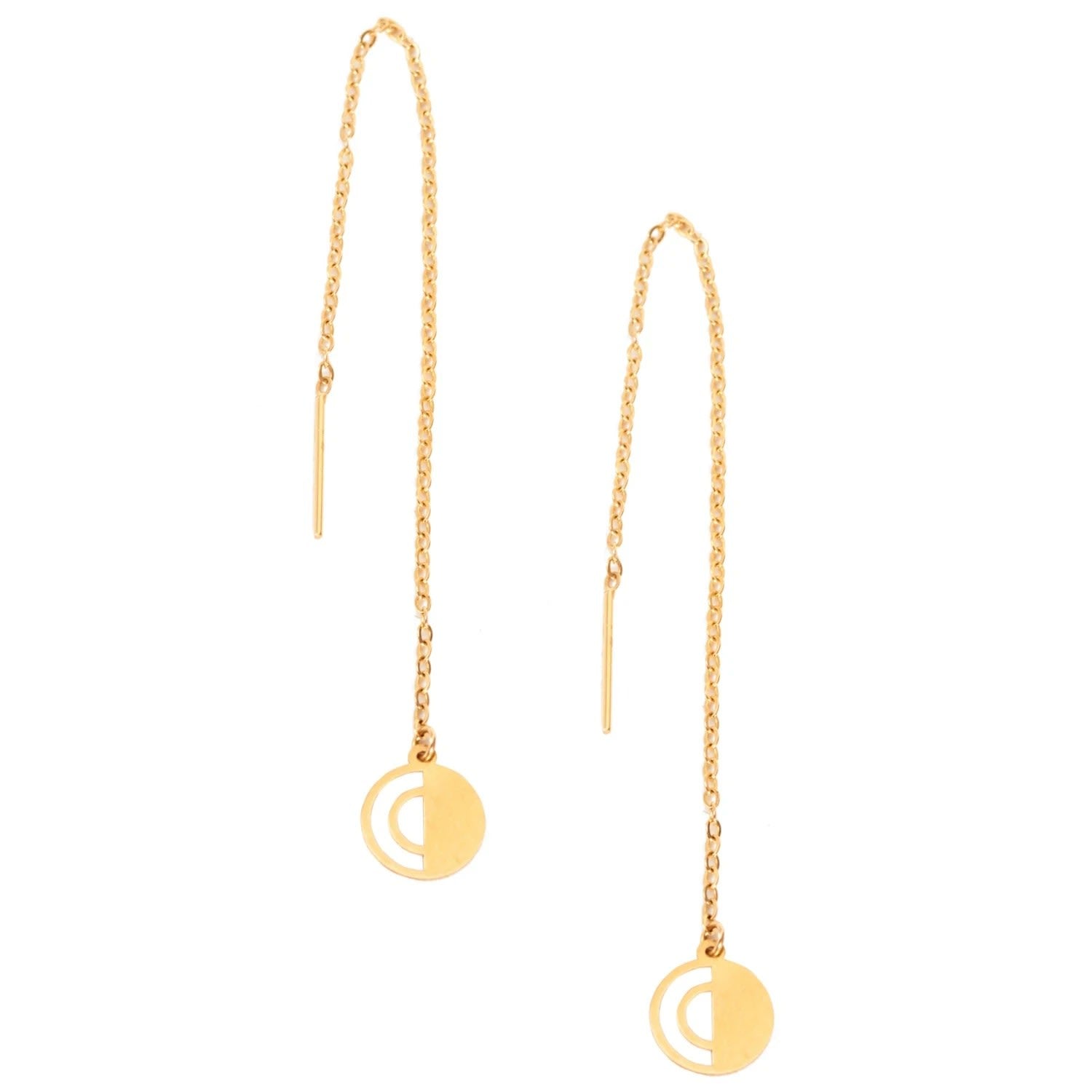Pull Through Dangle Earring
