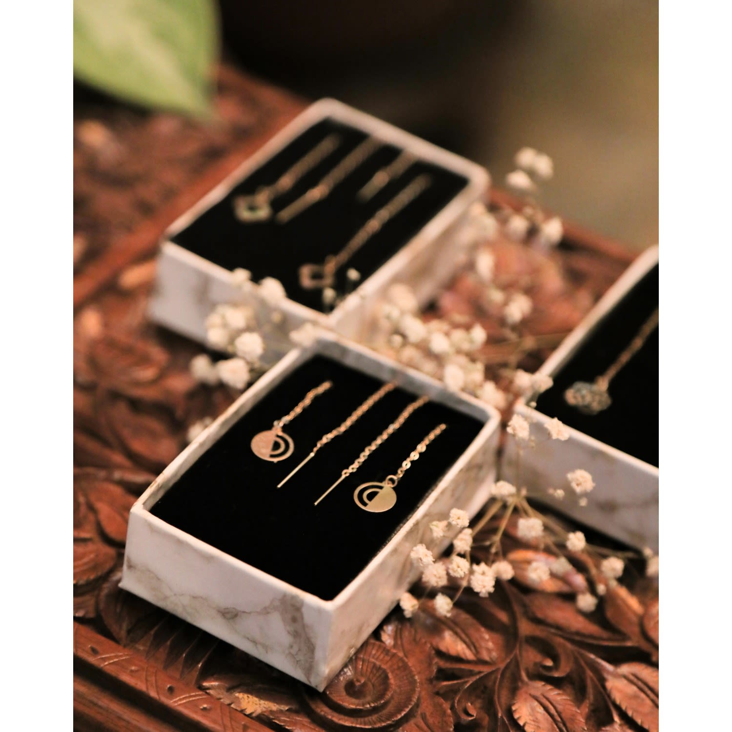 Pull Through Dangle Earring