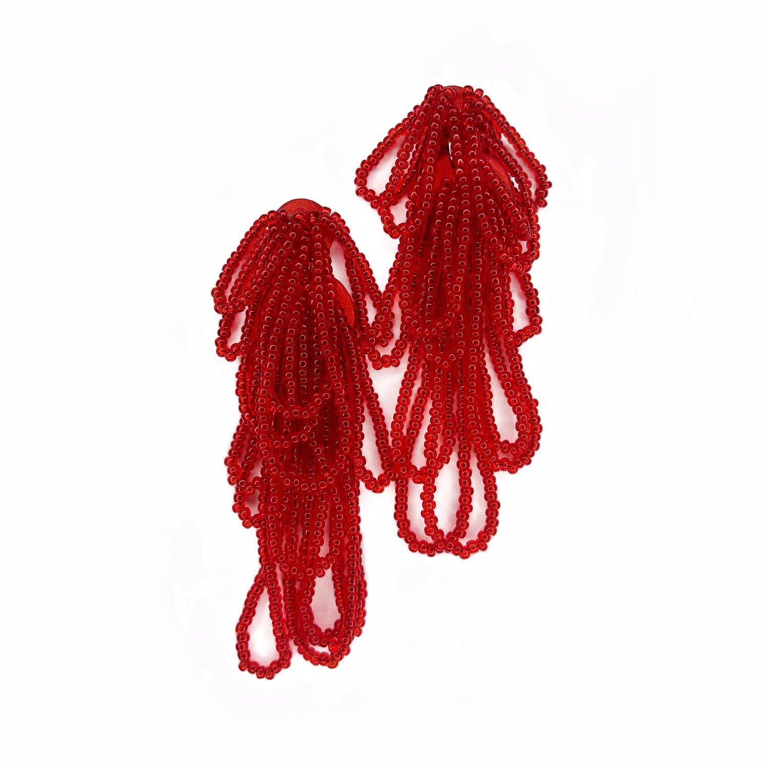 Pulse Dangle Bead Earrings