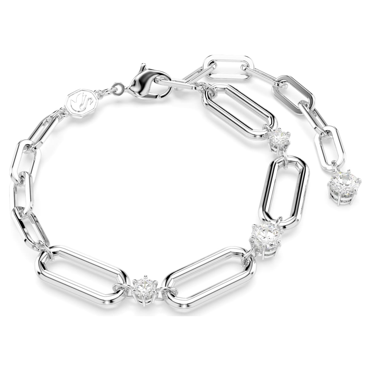 CONSTELLA BRACELET WHITE RHODIUM PLATED