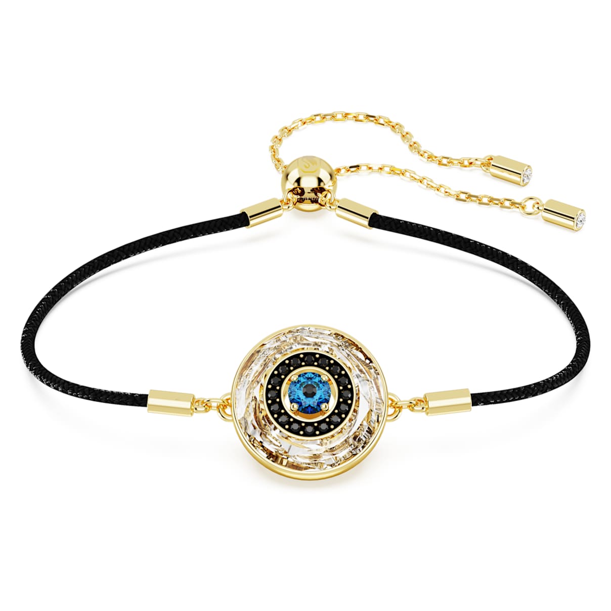 SYMBOLICA BRACELET EVIL EYE MULTICOLORED GOLD TONE PLATED
