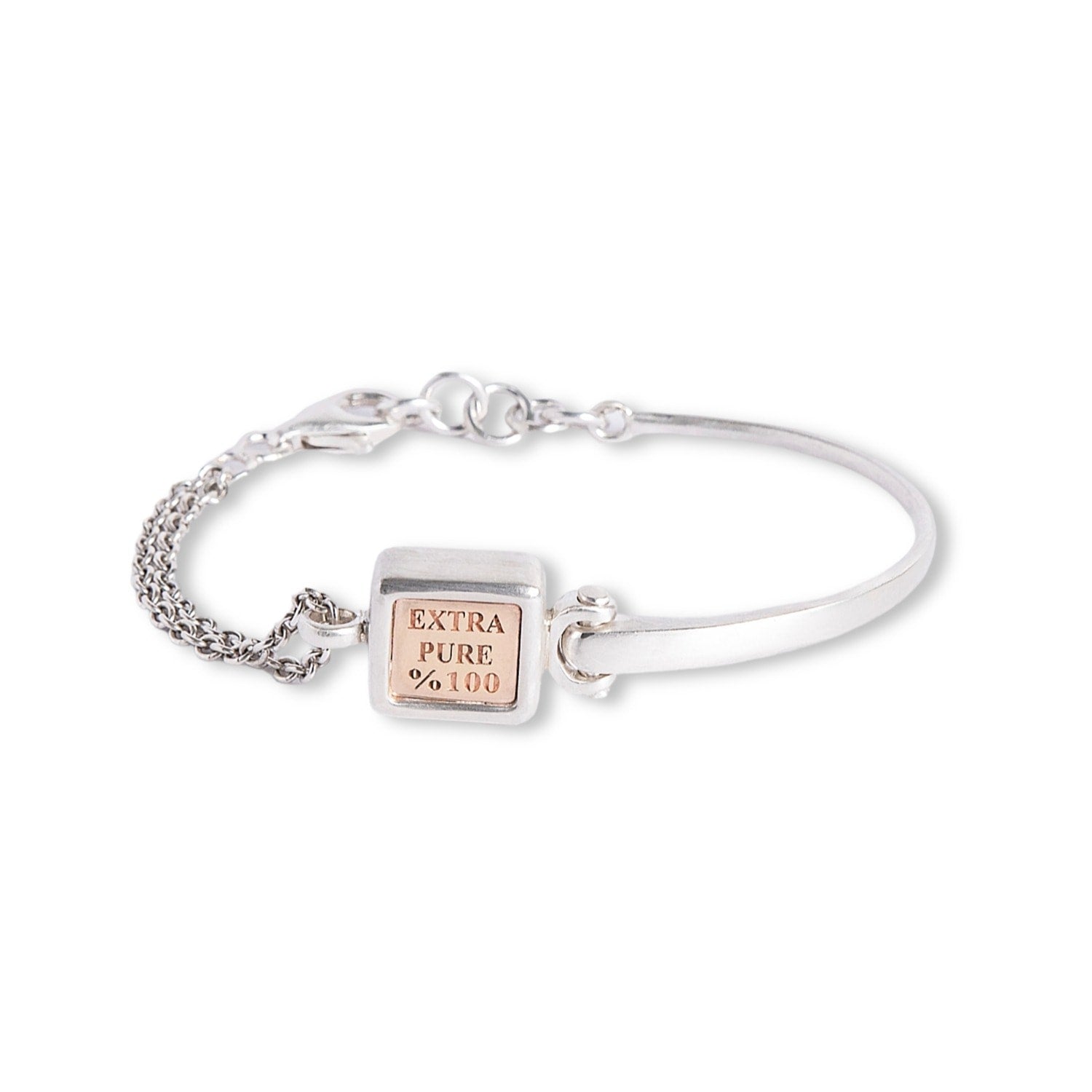 Pure Soap Charm Silver Bracelet