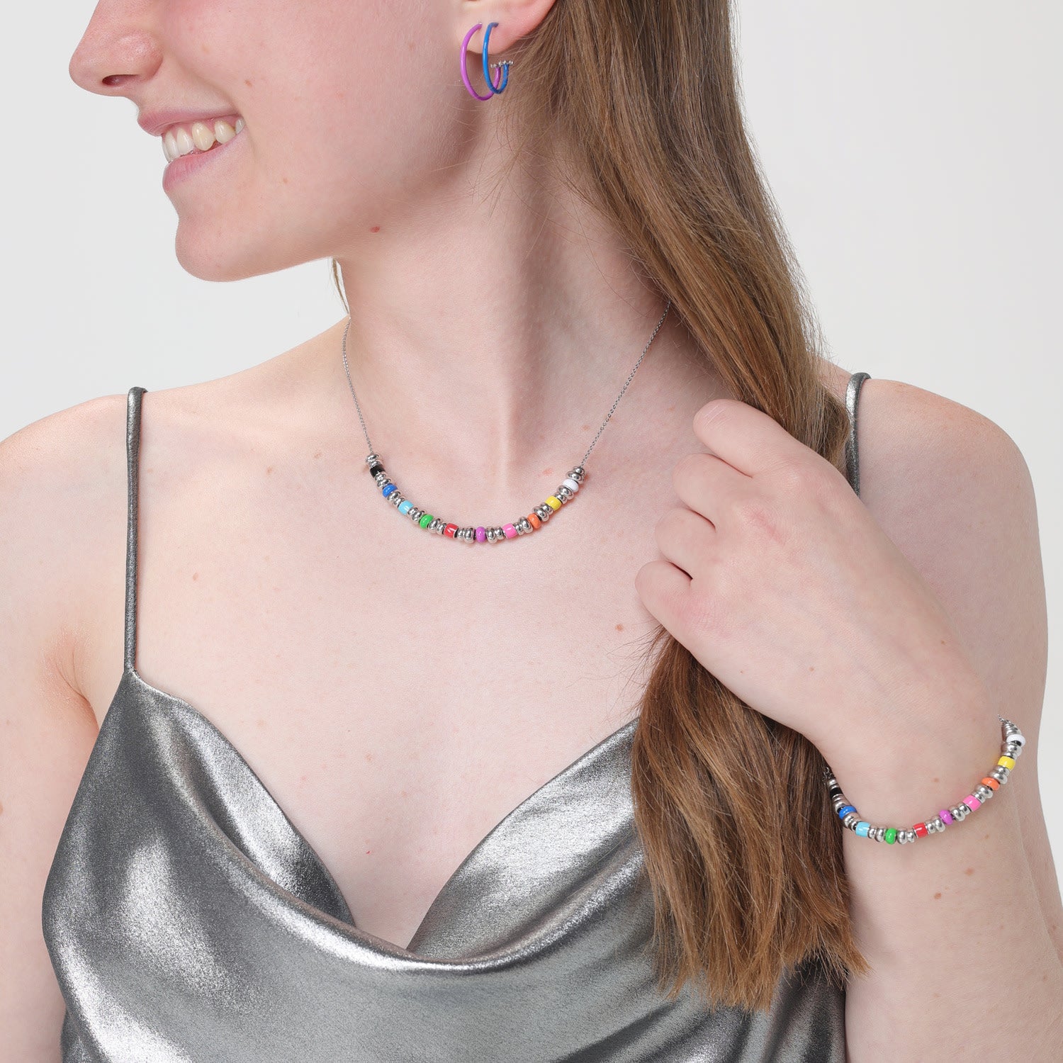 Purple Earrings