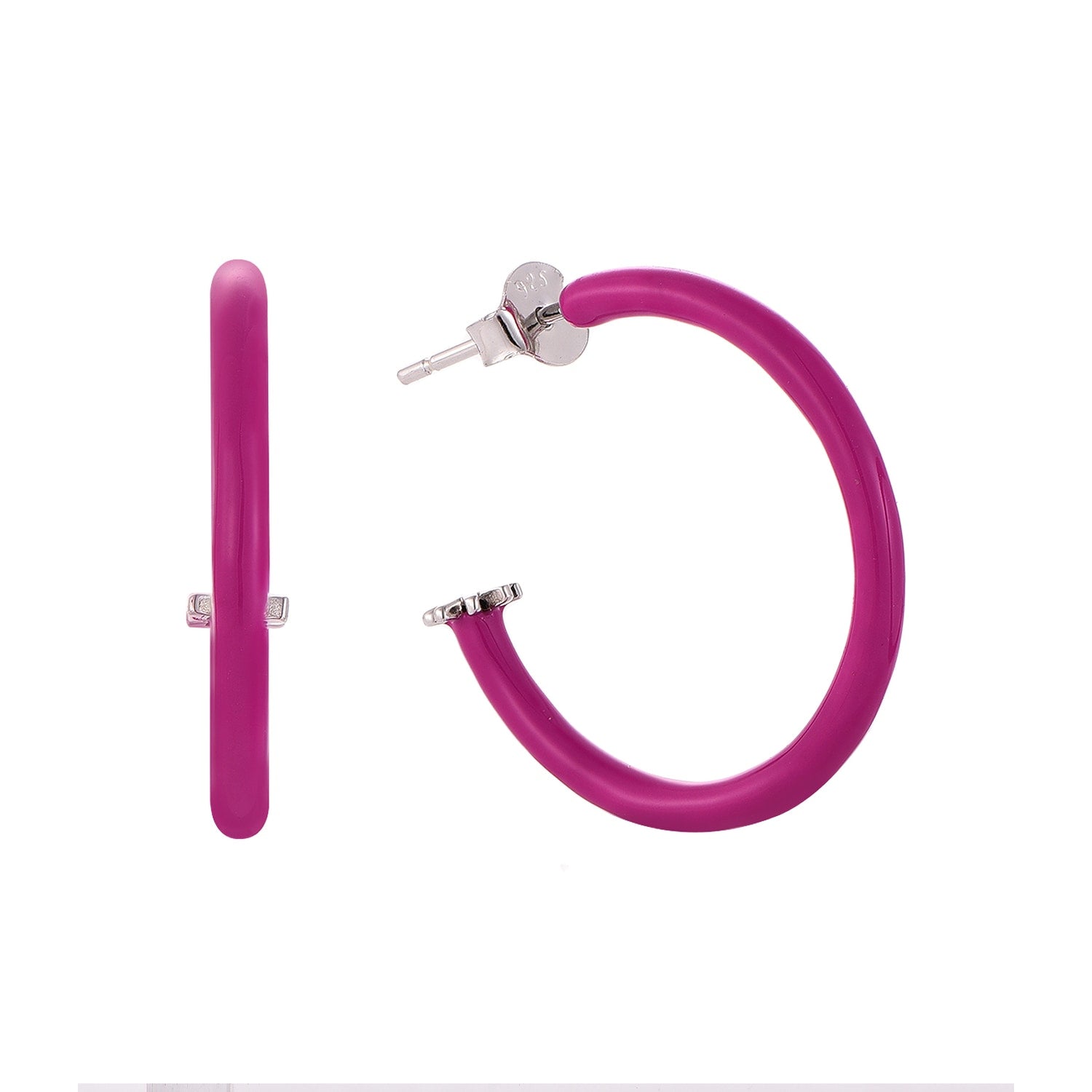 Purple Earrings
