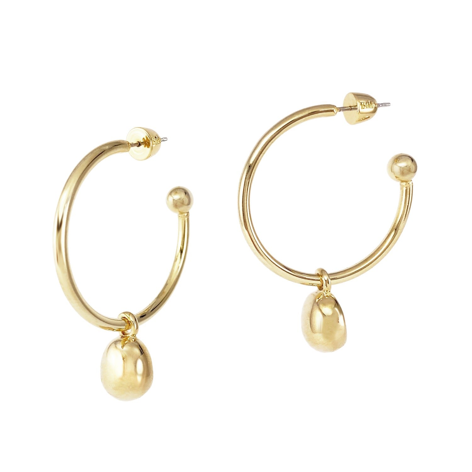 Galina 2-In-1 Hoops Large Gold