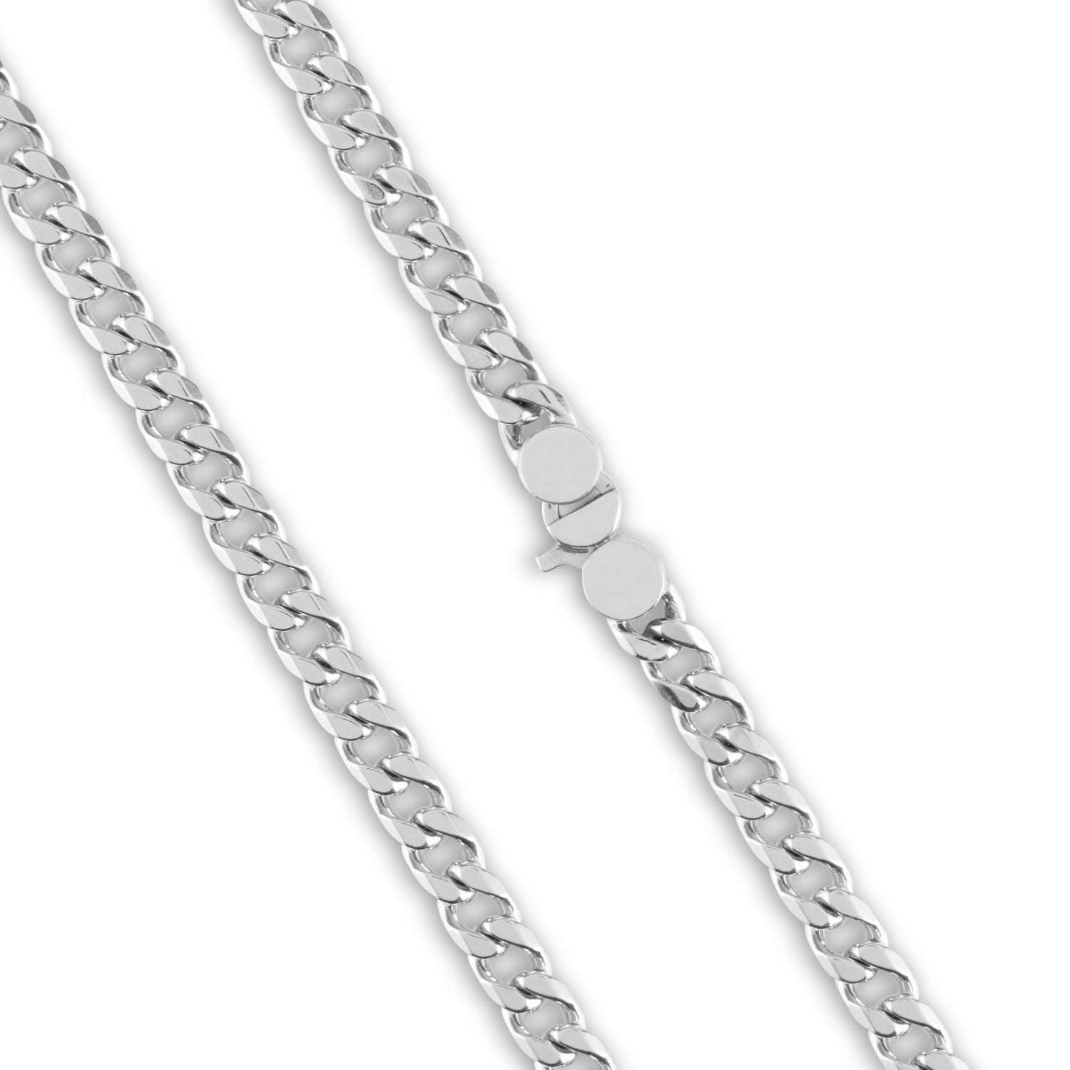 Iron Maiden 5Mm Silver Necklace