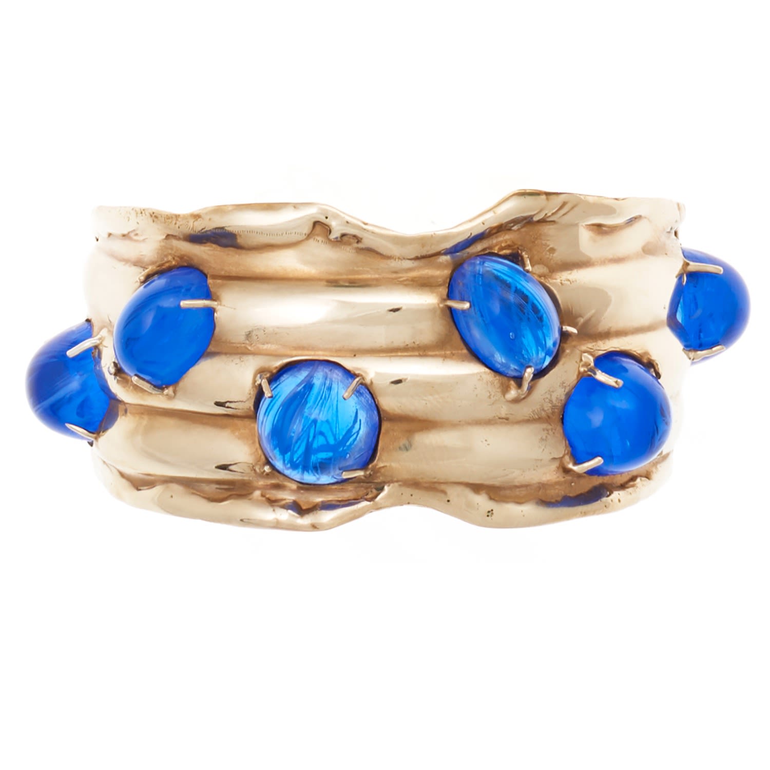 Cybill Cuff In Sea Blue