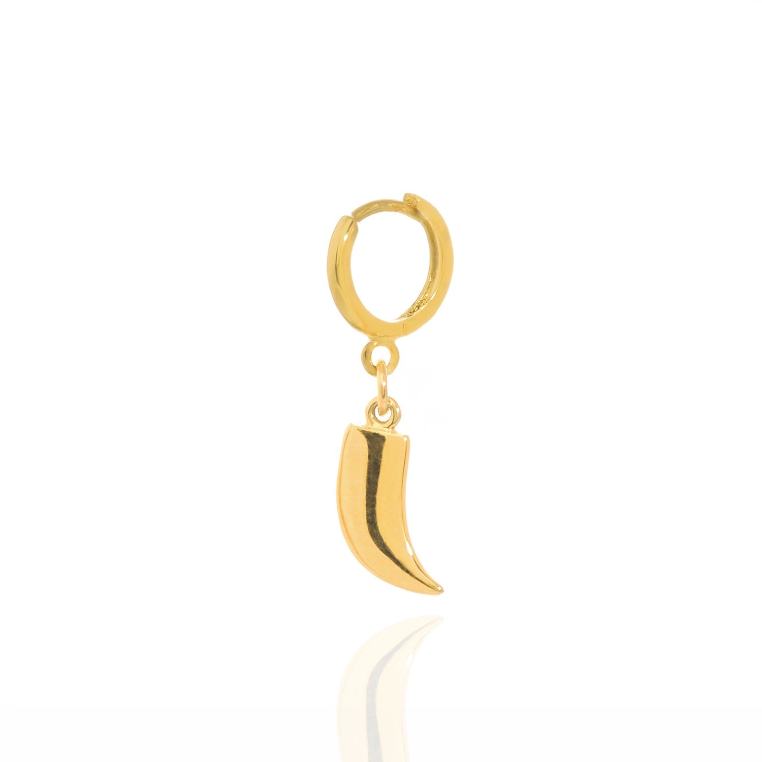Single Horn Earring