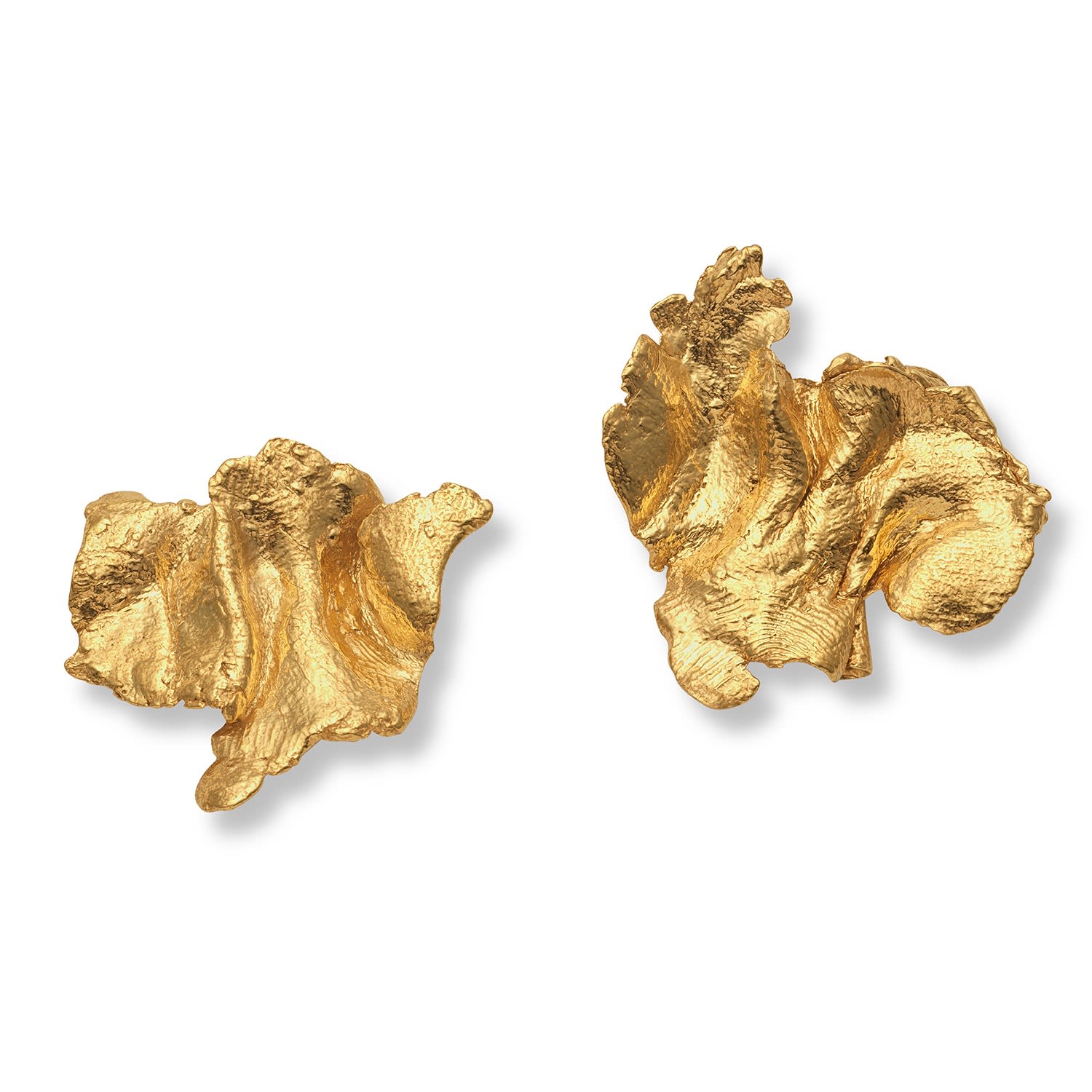 Artemis Goddess Earrings Gold