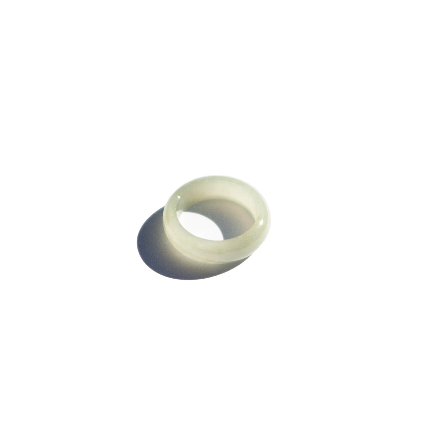 Chess Light Jade Ring