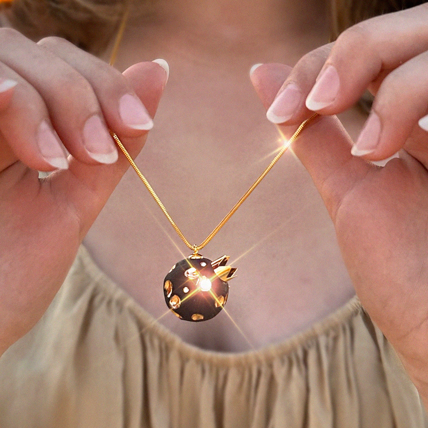 Queen Of The Night Moon Necklace