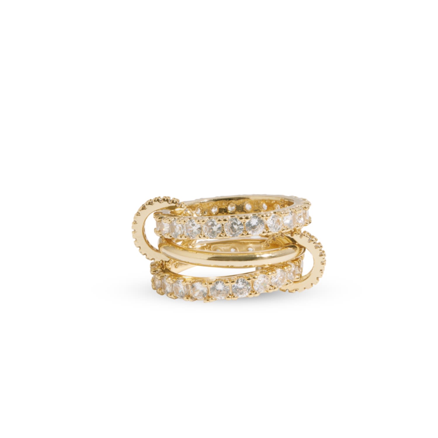 Quintuplet Ring Gold