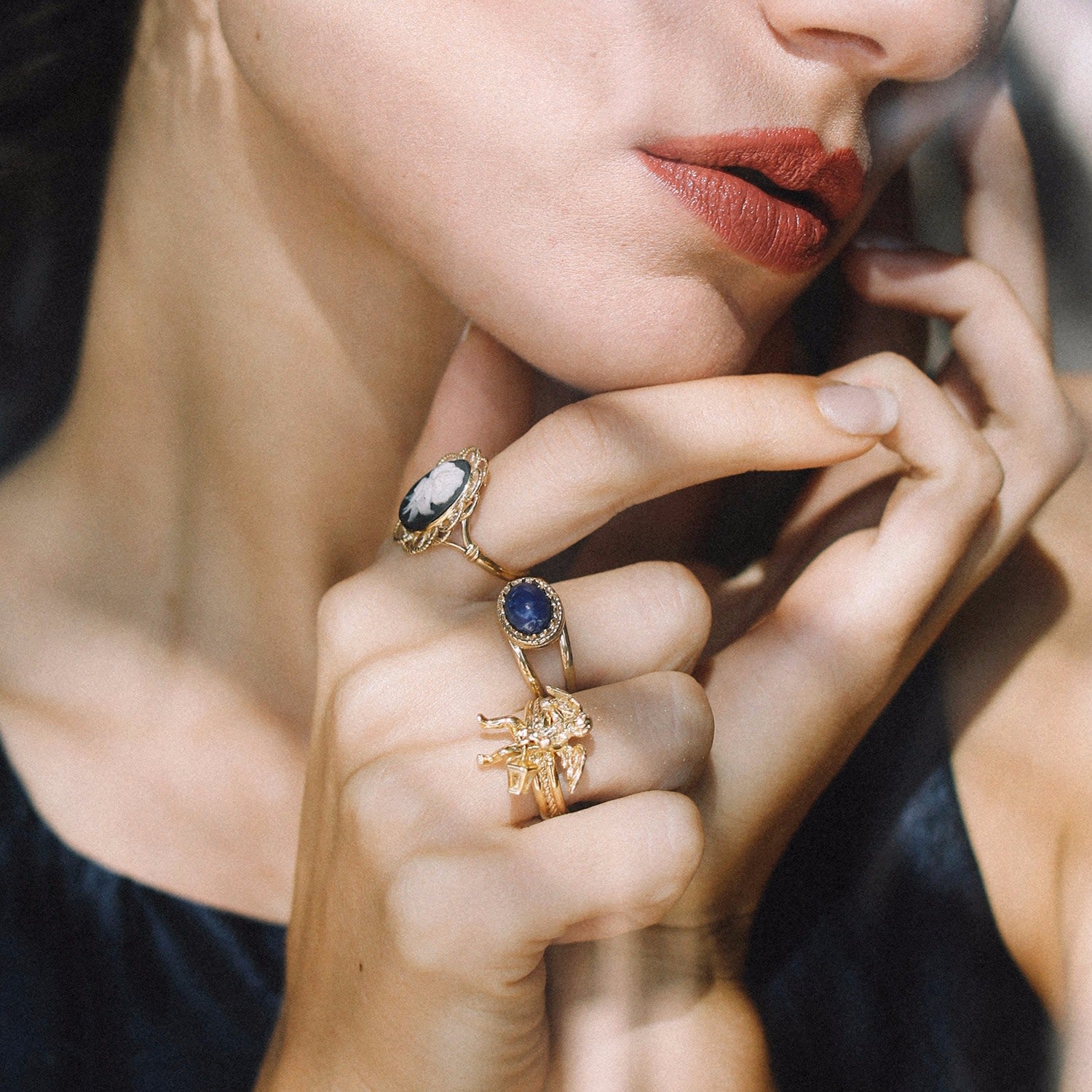 Cordellina Lapis Ring