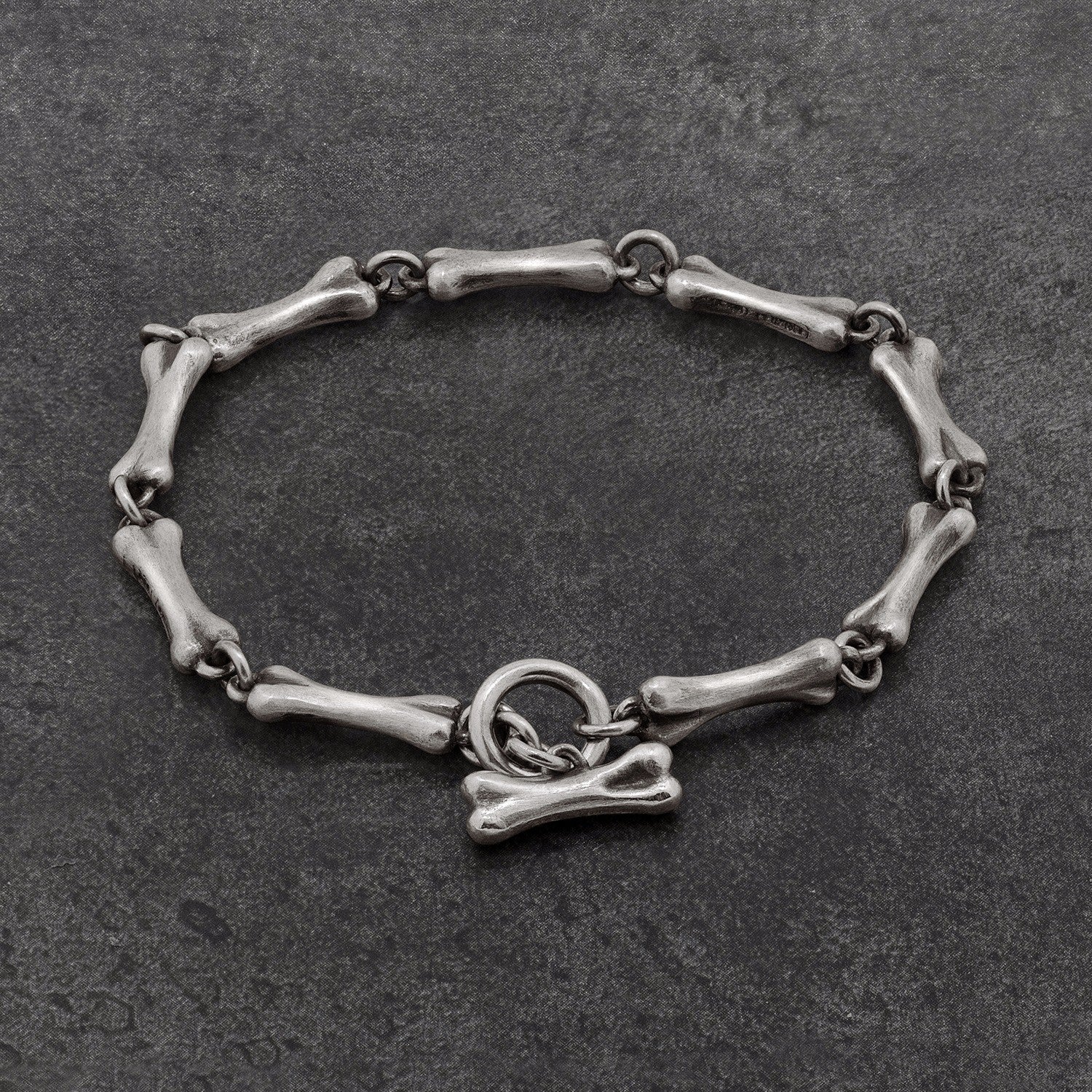 Bones Bracelet In Sterling Silver
