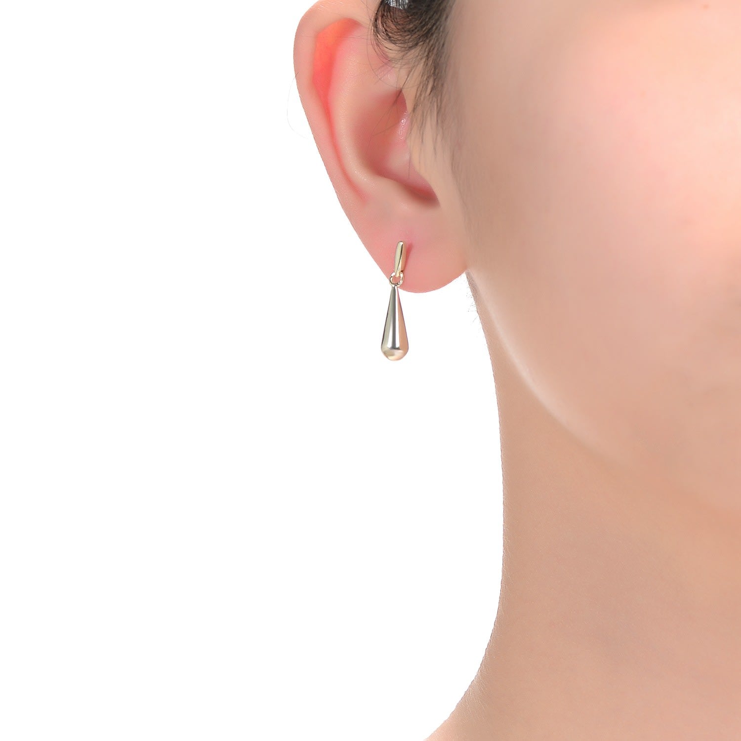 Rachel Glauber Gold Plated Drop Earrings