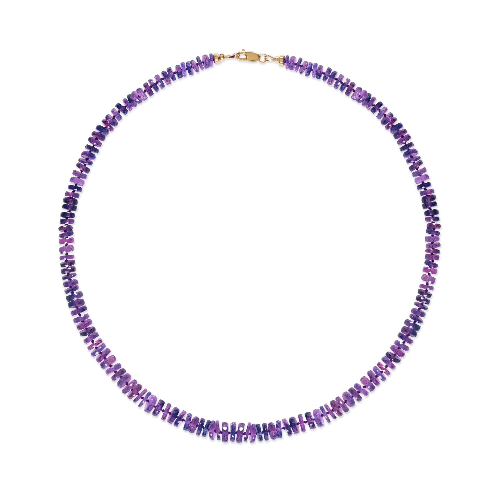 Rare Purple Sapphire Necklace