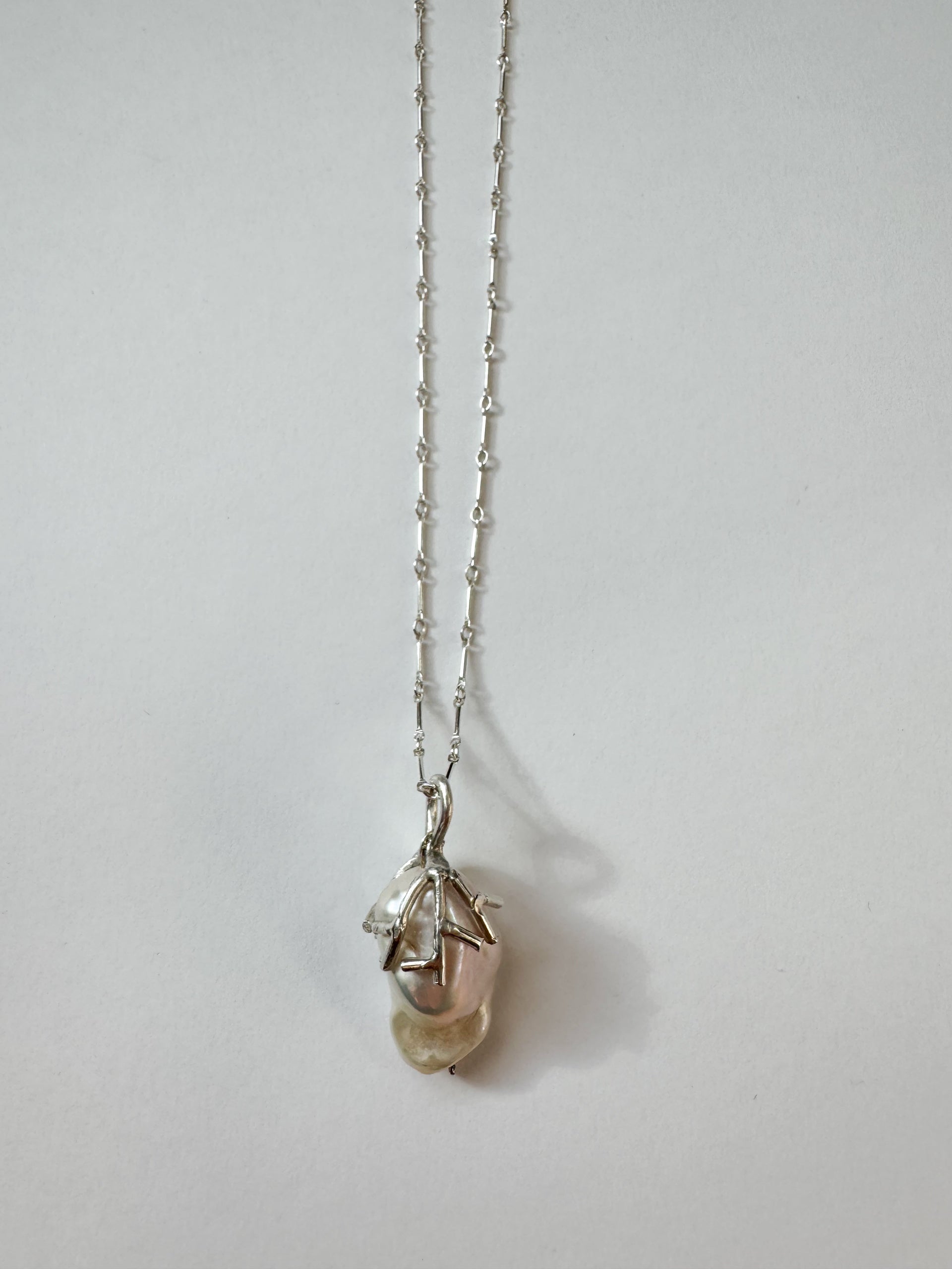 Raven Baroque Pearl Necklace