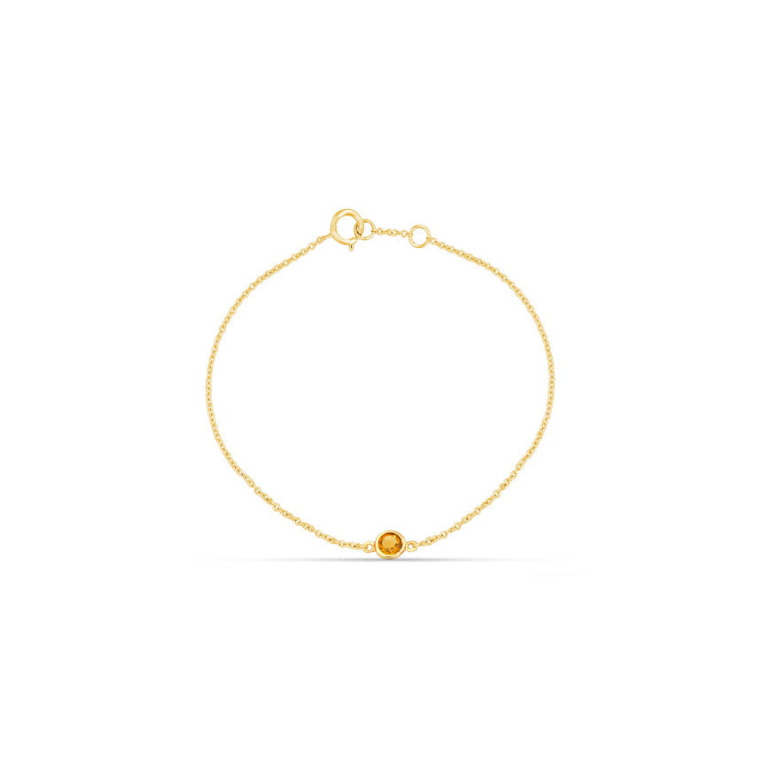 Real Citrine Bracelet