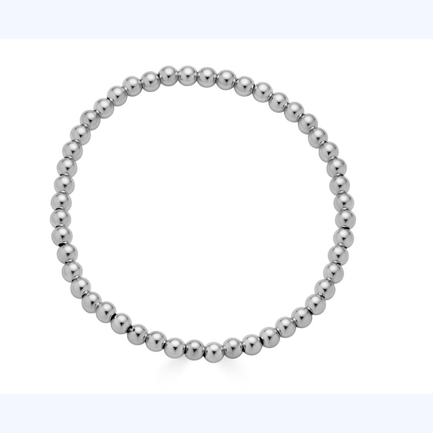 Real Gold Bead Bracelet