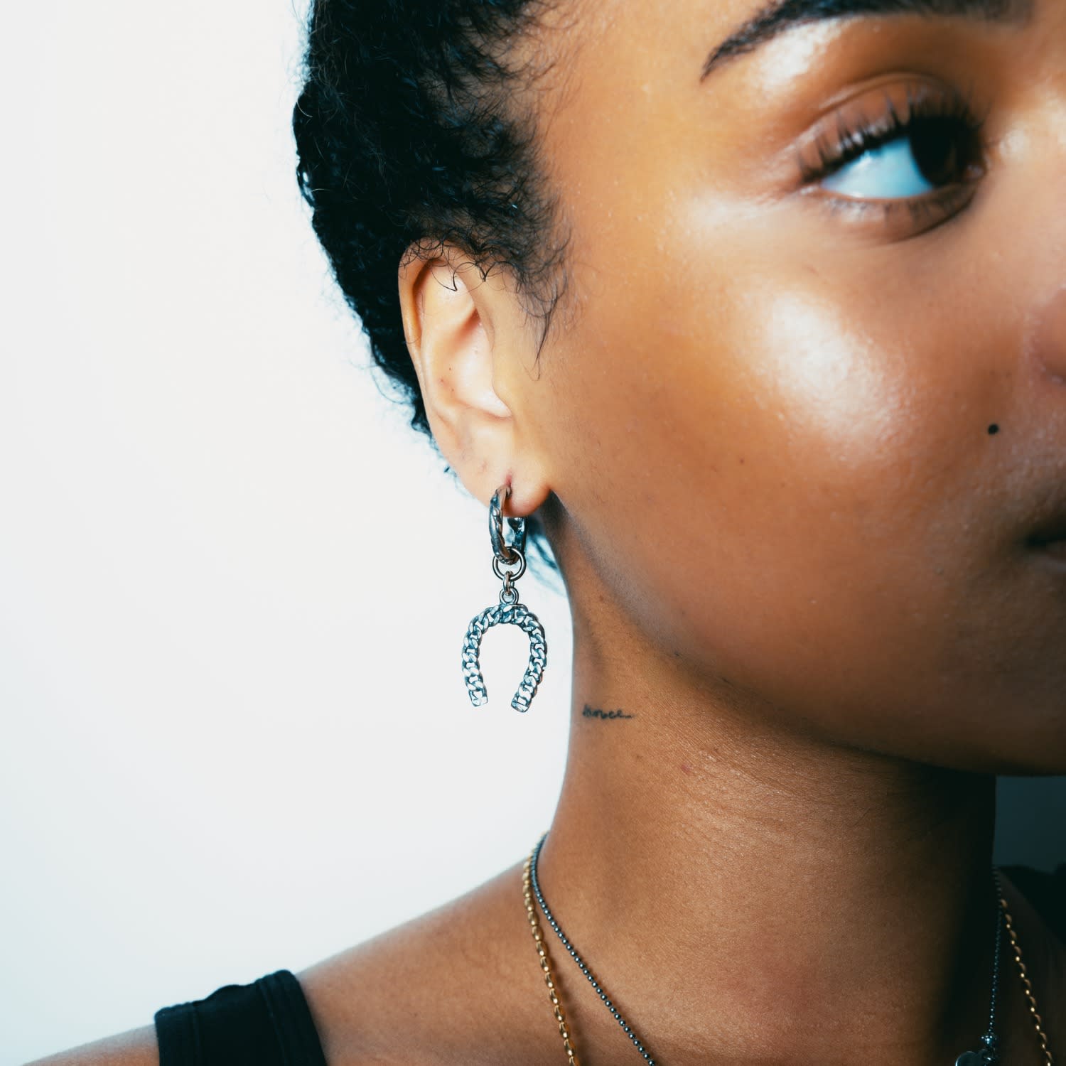 Rebel Rebel - Horseshoe Sterling Silver Earrings