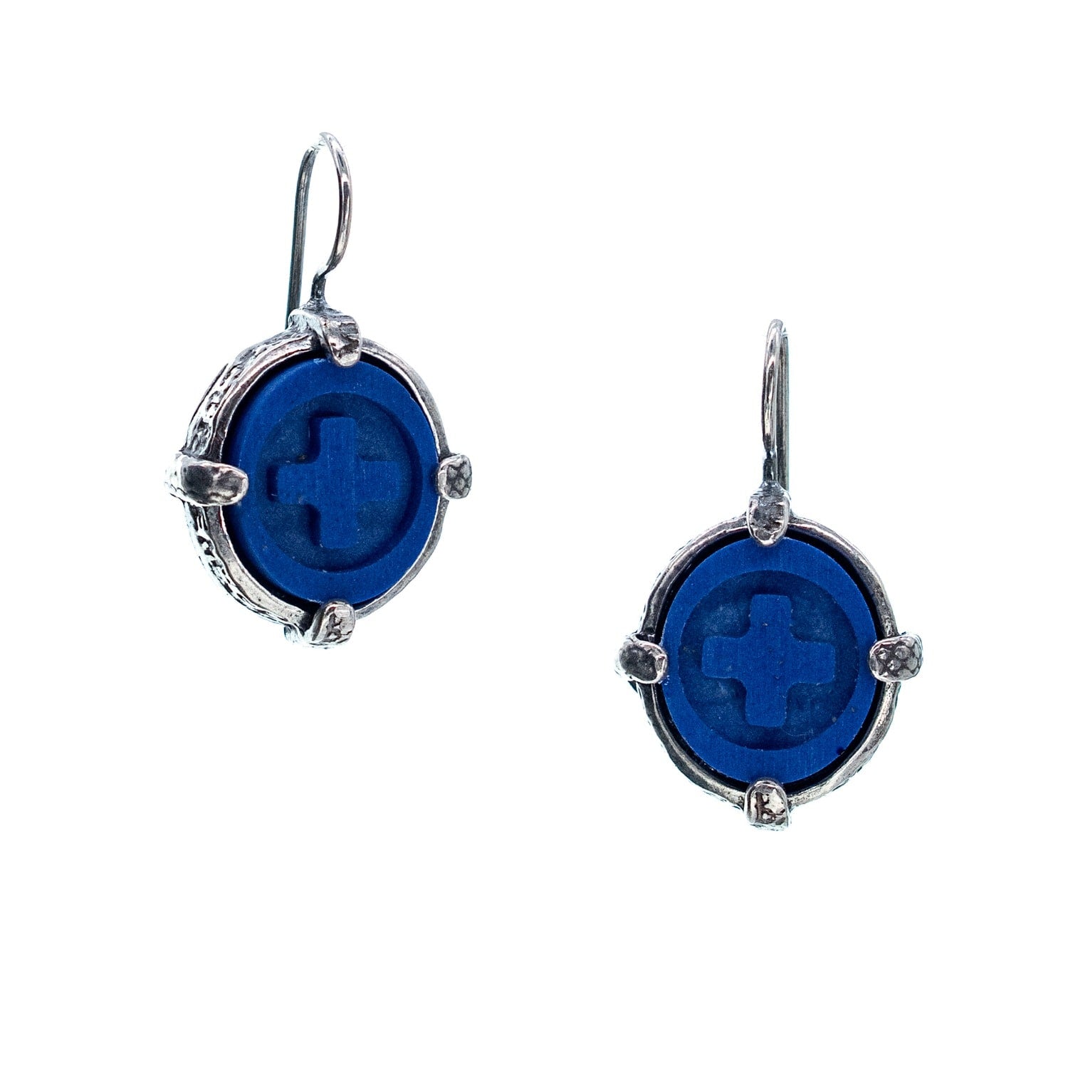 Rebel Rebel - Lapis Earrings
