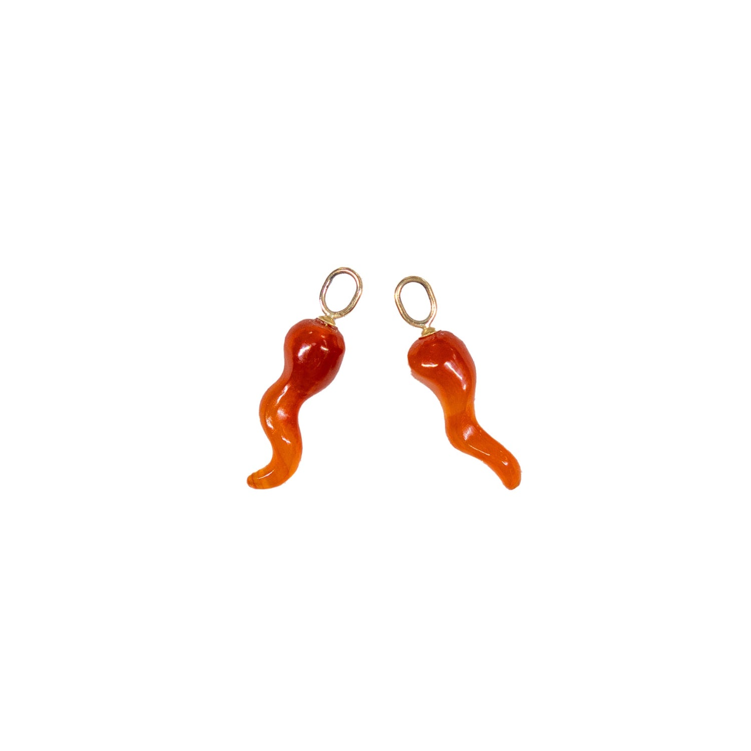 Red Hot Chillis Earring Charms