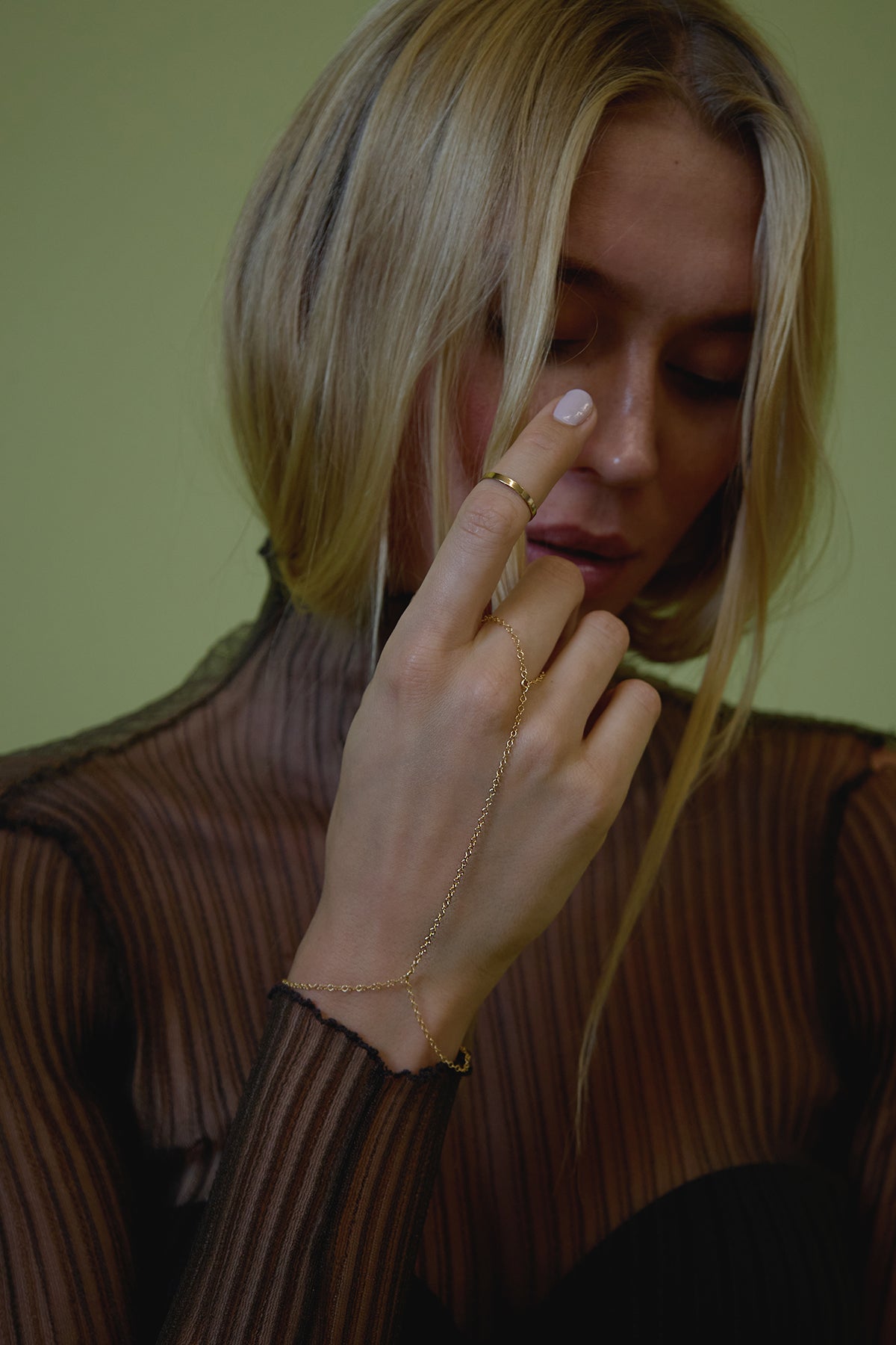 Reign Gold Hand Chain