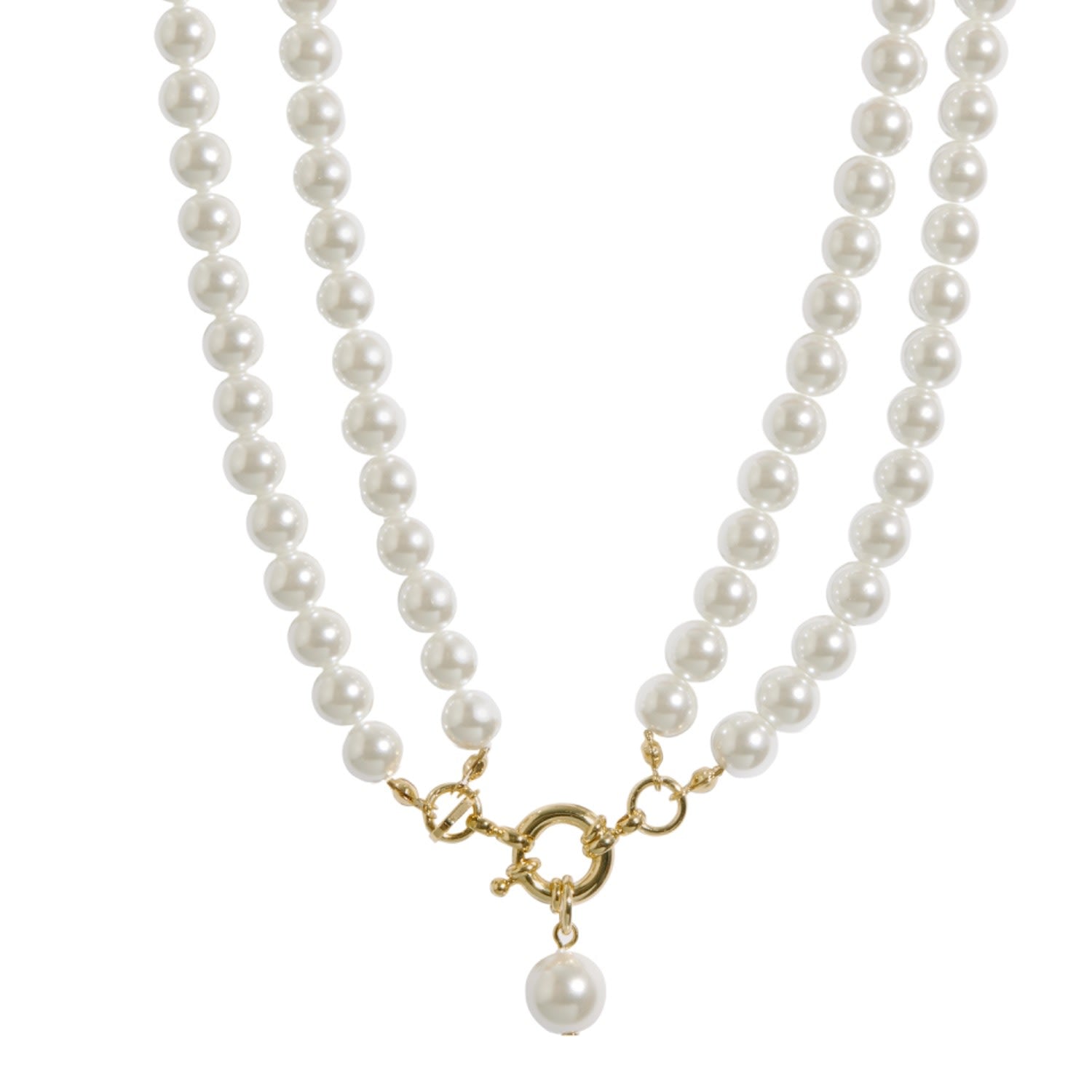 Renaissance Pearls Choker Gold