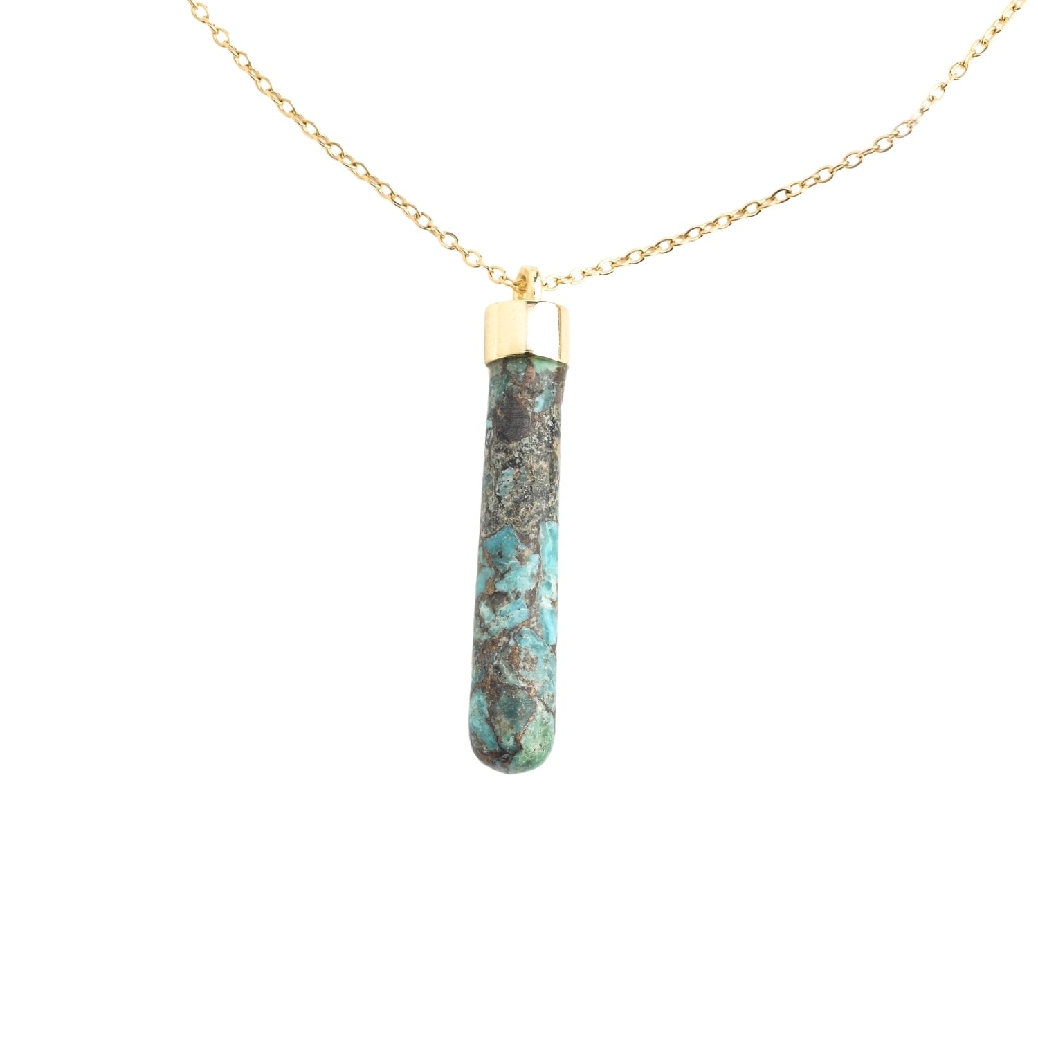 Resilience Necklace In Turquoise