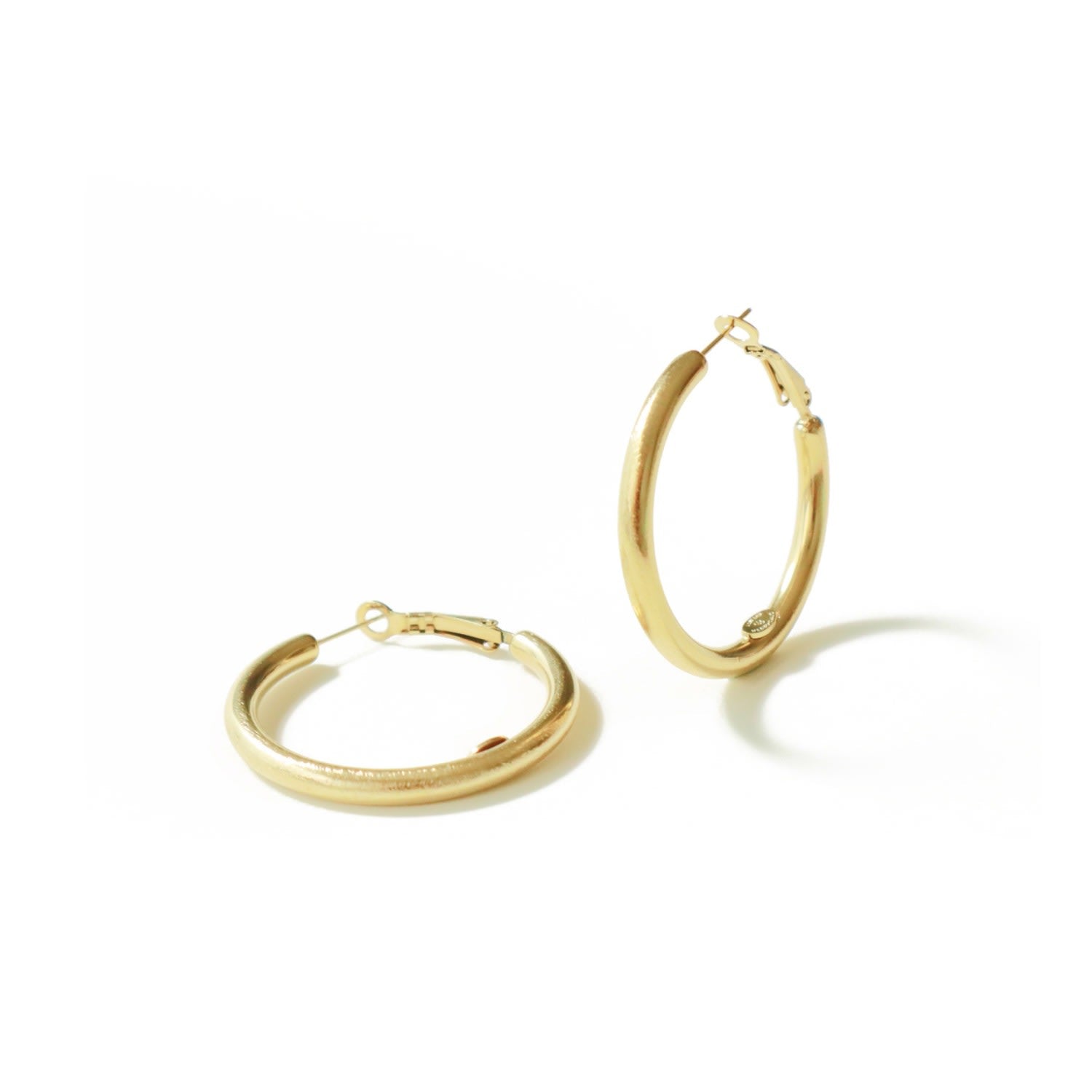 Retro Hoop Earrings